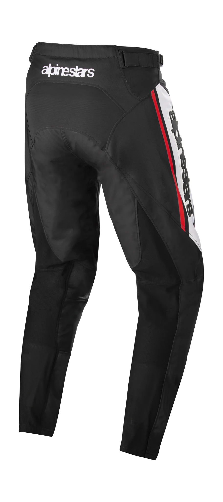Alpinestars Motocross Pants Racer Flagship - Black / White / Fluo Red