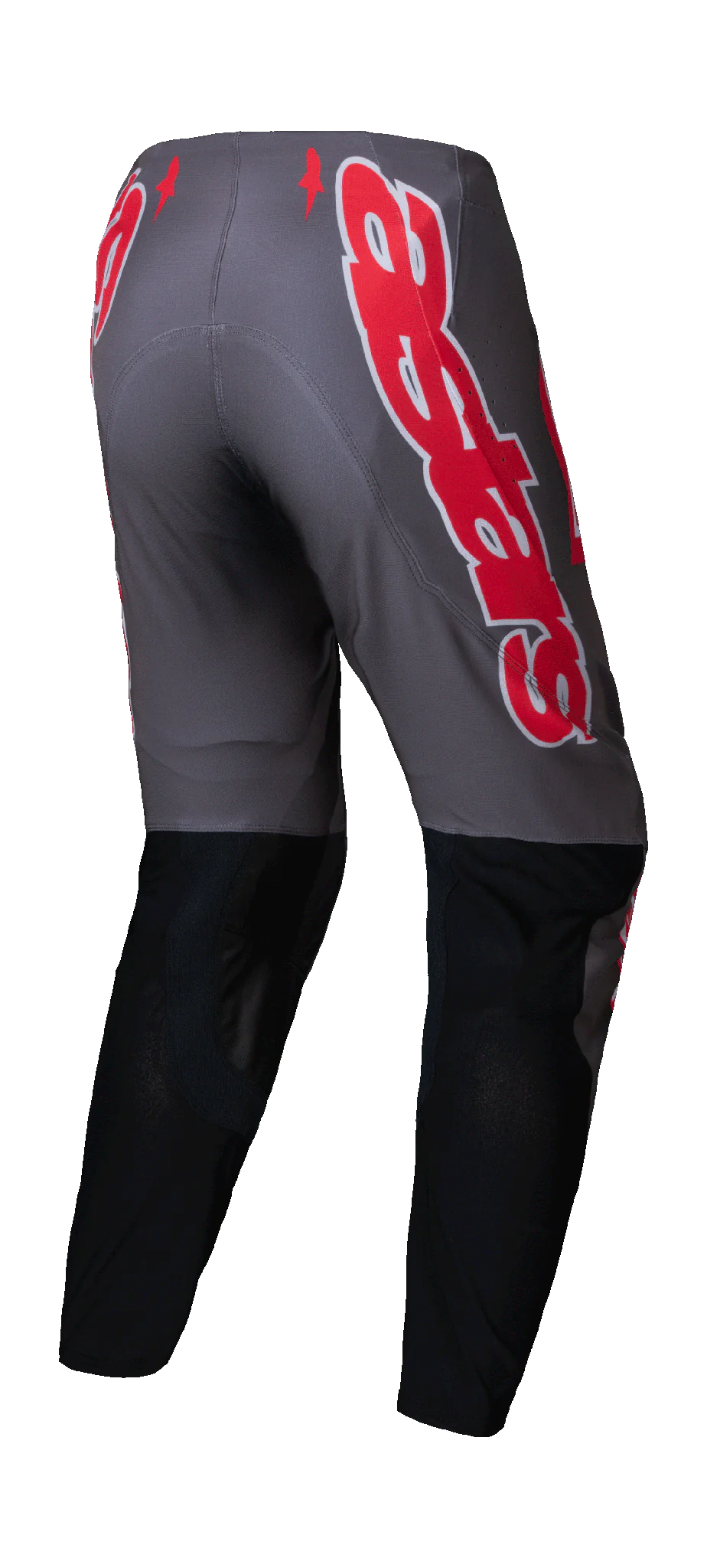 Alpinestars Motocross Pants Supertech Lipan - Smoke / Red
