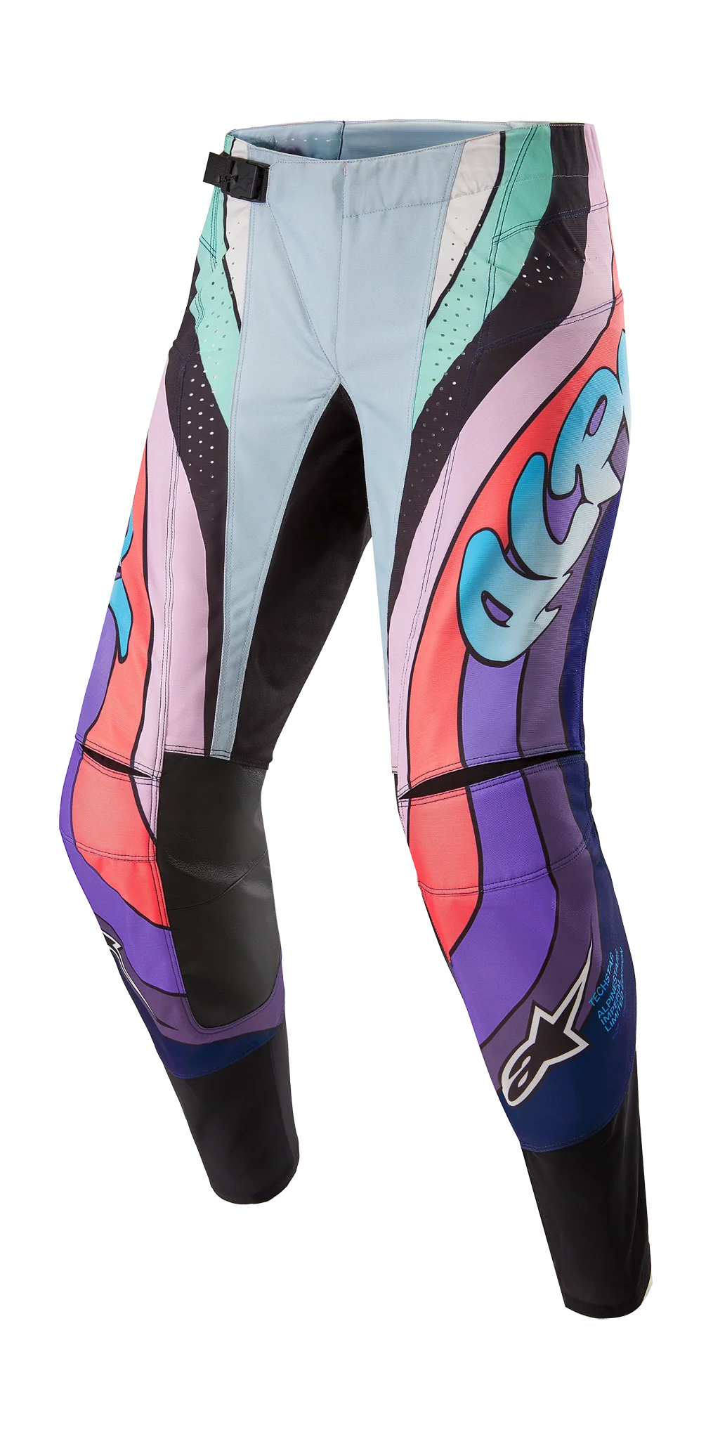 Alpinestars Motocross Pants Techstar LE Imperial - Purple / Blue / Black