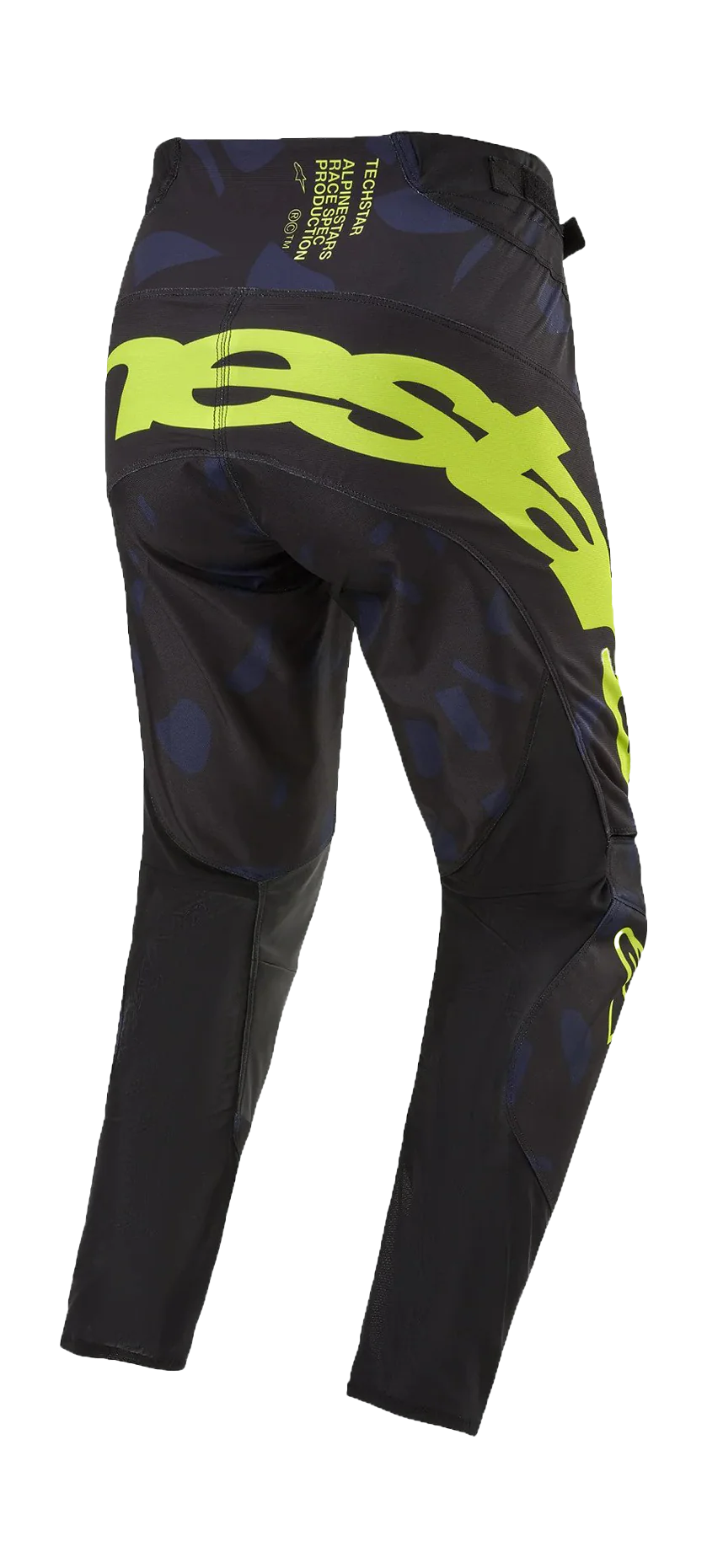 Alpinestars Motocross Pants Techstar Rantera - Black / Navy / Fluo Yellow