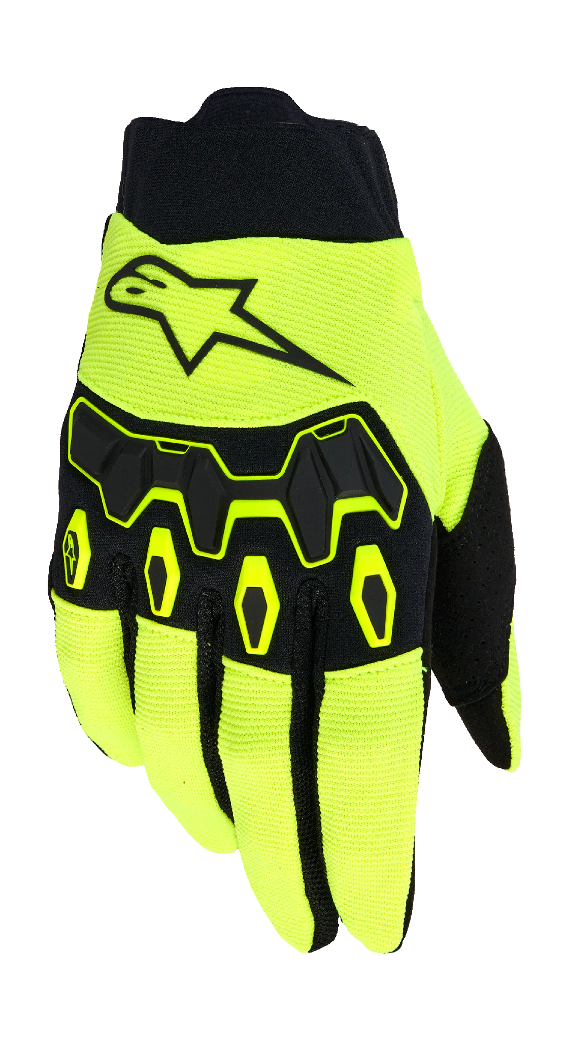 Alpinestars Motocross Gloves 2026 Full Bore V2 - Fluo Yellow / Black