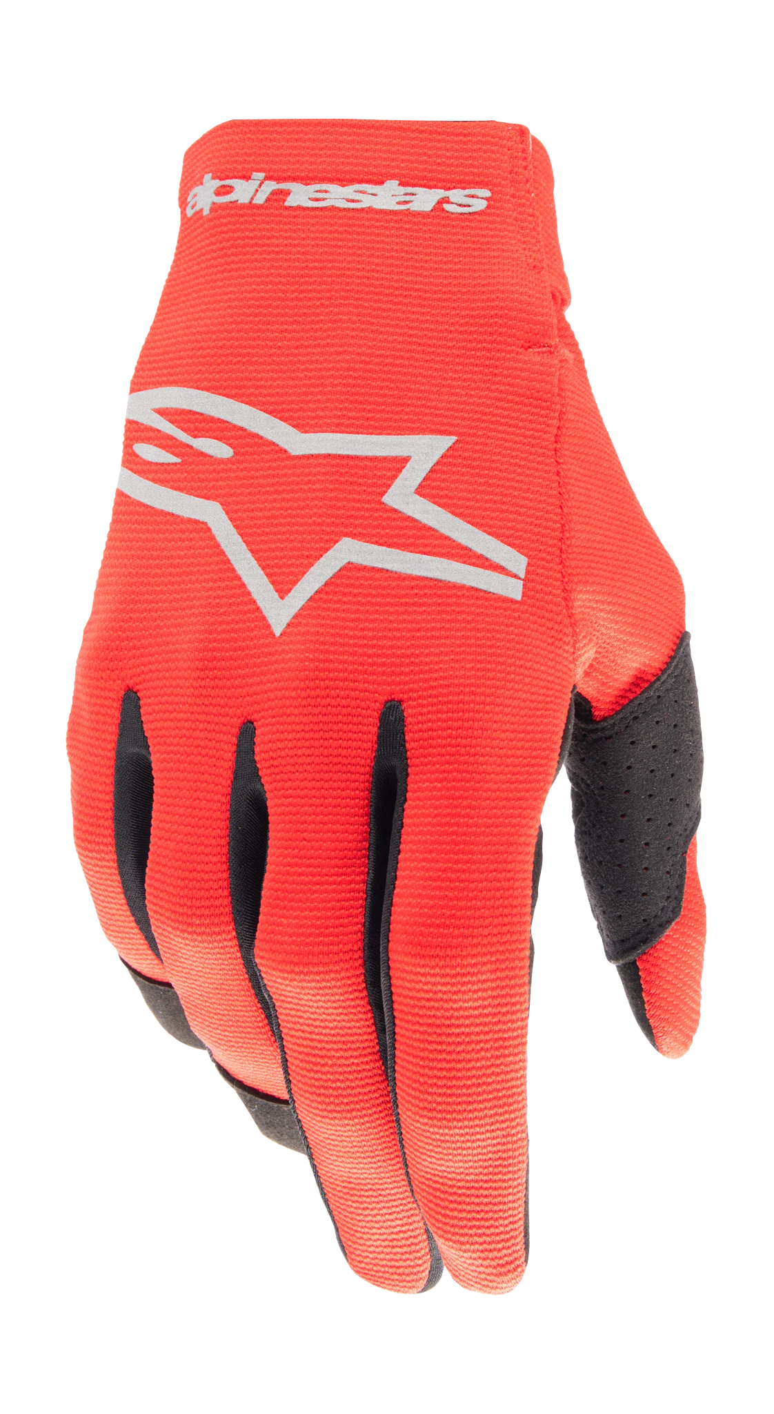 Alpinestars Motocross Gloves 2026 Radar - Mars Red / Silver