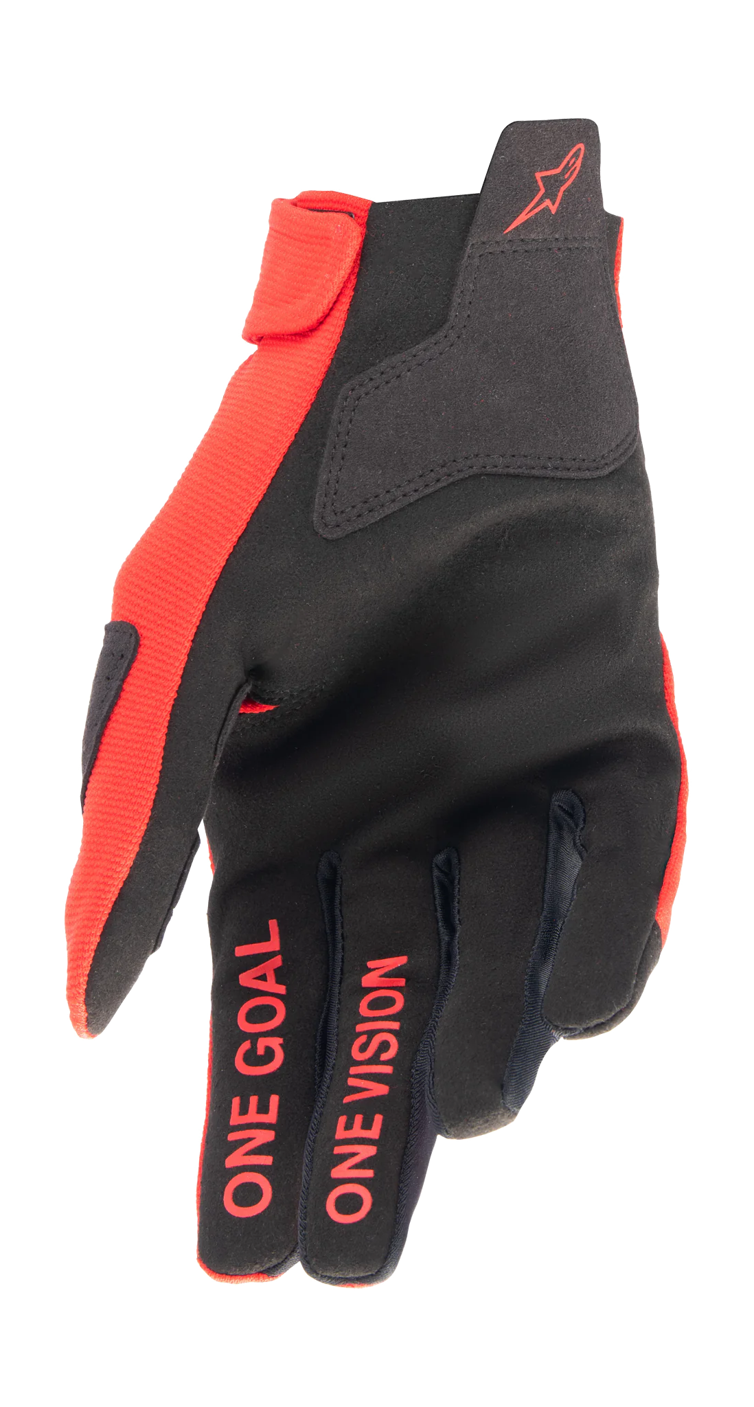 Alpinestars Motocross Gloves 2026 Radar - Mars Red / Silver