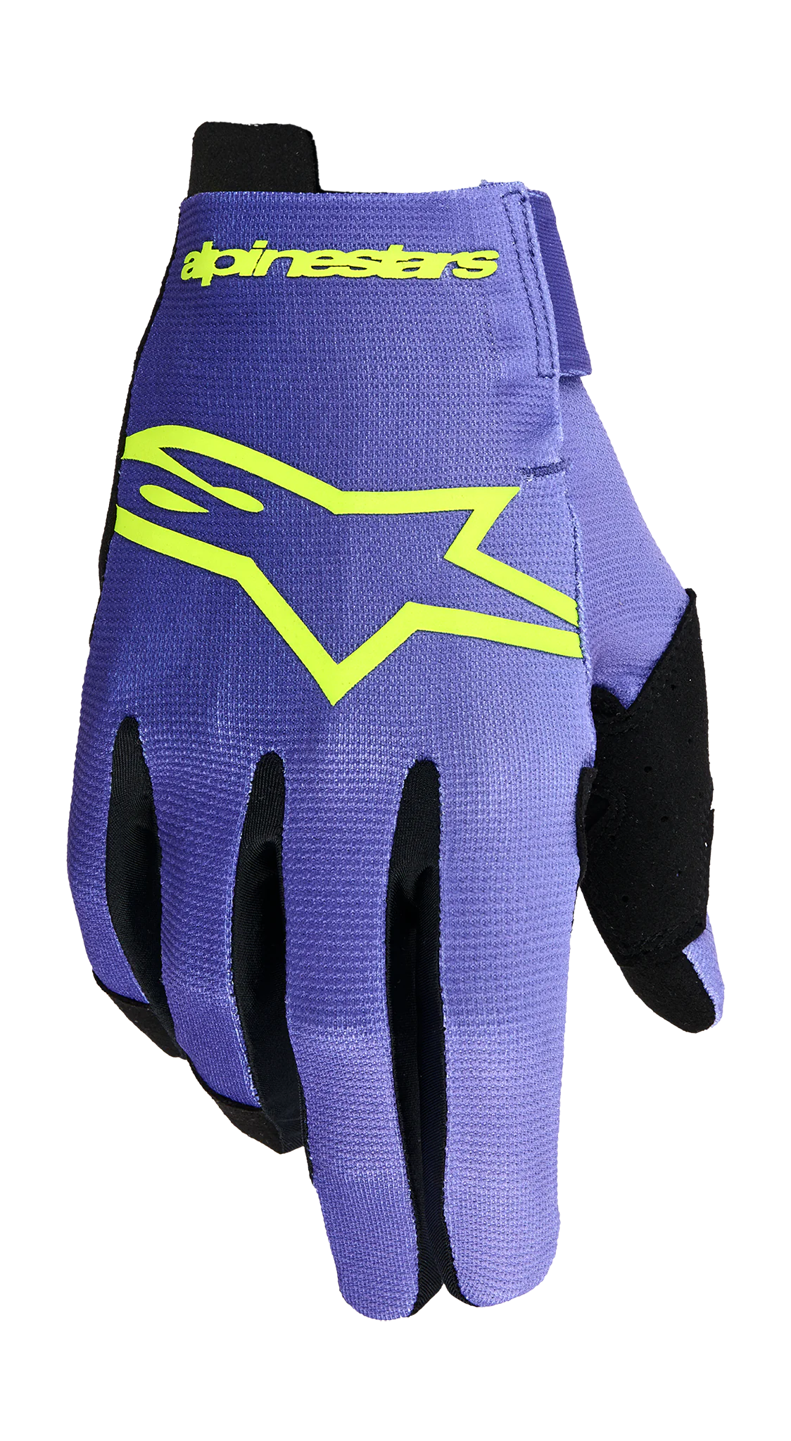 Alpinestars Motocross Gloves 2026 Radar - Purple / Fluo Yellow