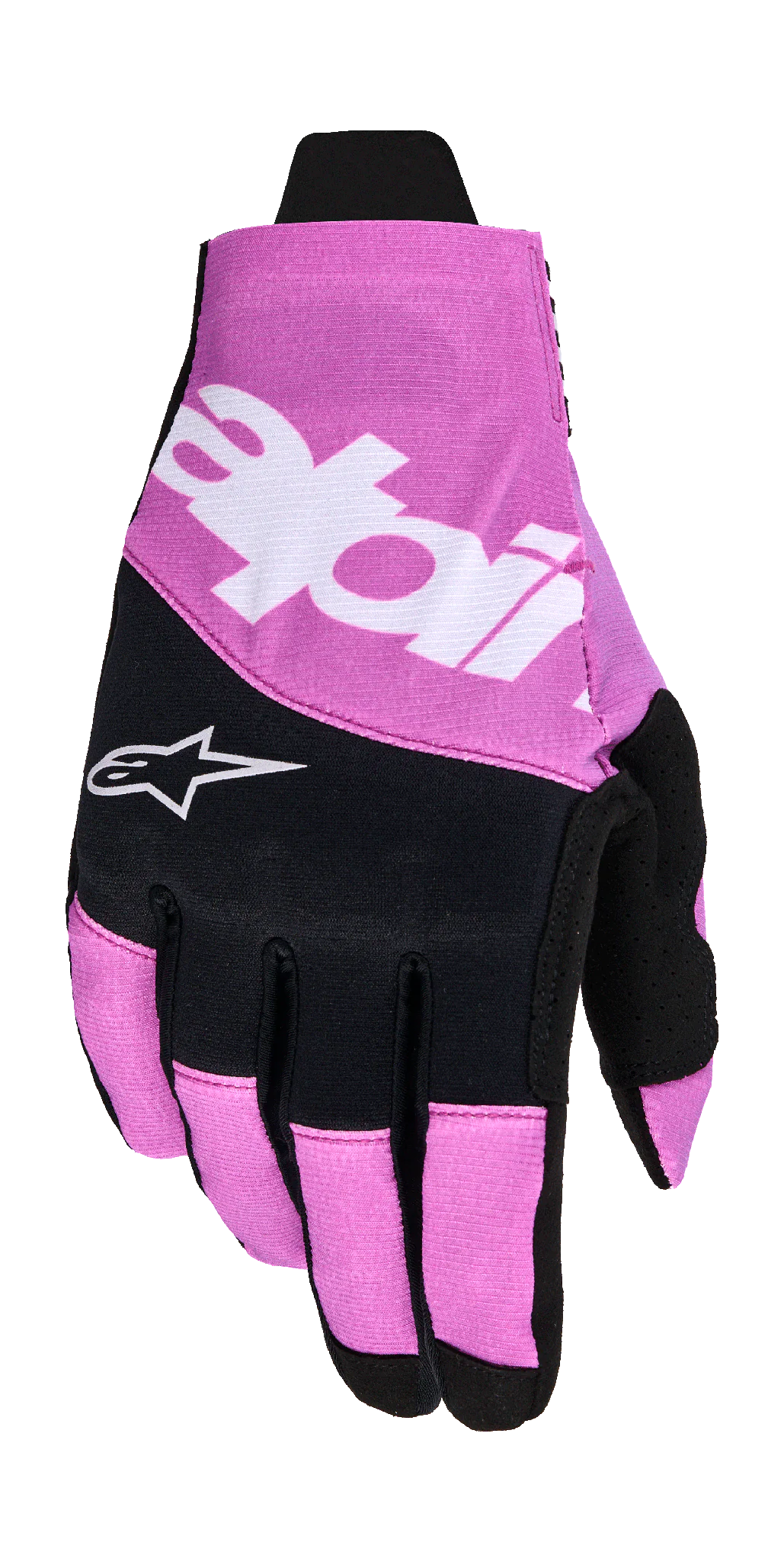Alpinestars Motocross Gloves 2026 Techstar - Black / Light Grey / Purple