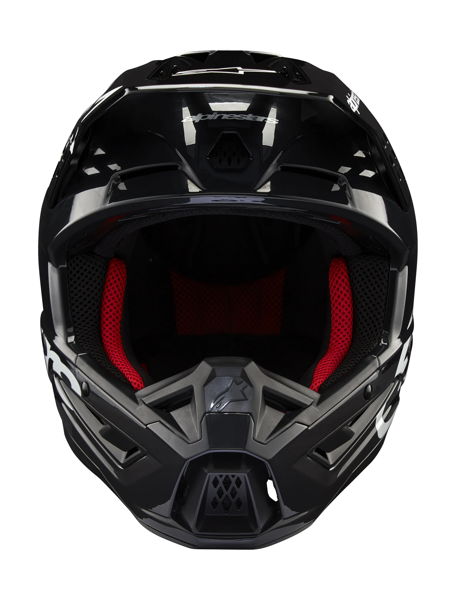 Alpinestars Motocross Helmet S-M5 Corp - Gloss Dark Grey
