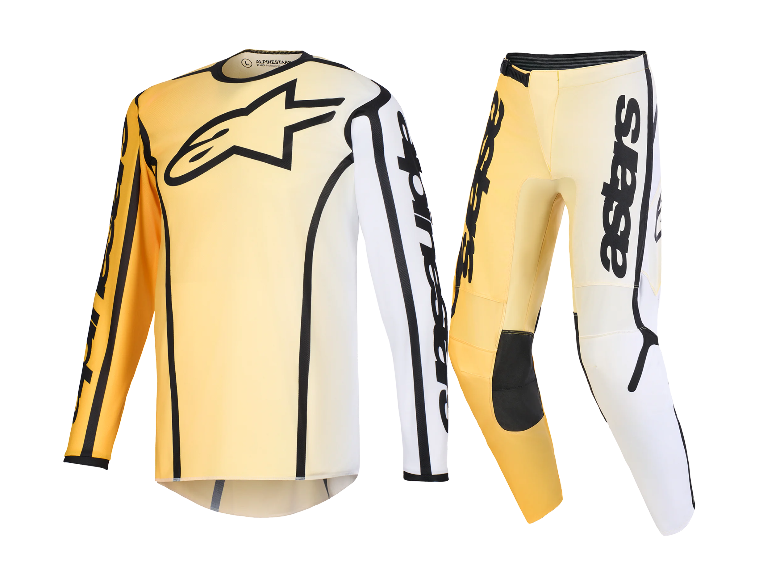 Alpinestars Motocross Gear 2026 Fluid Apex - Yellow / Black