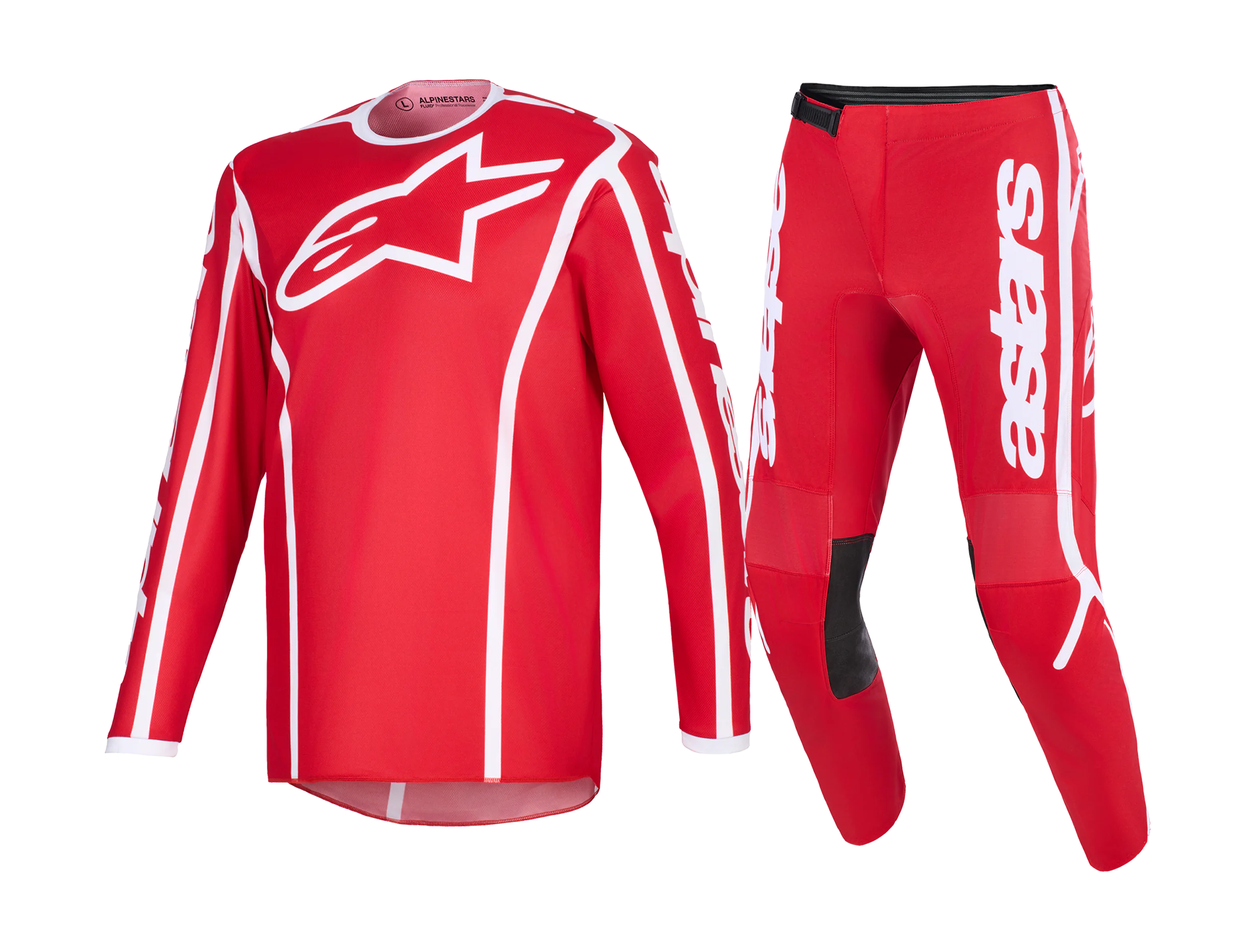 Alpinestars Motocross Gear 2026 Fluid Apex - Red / White
