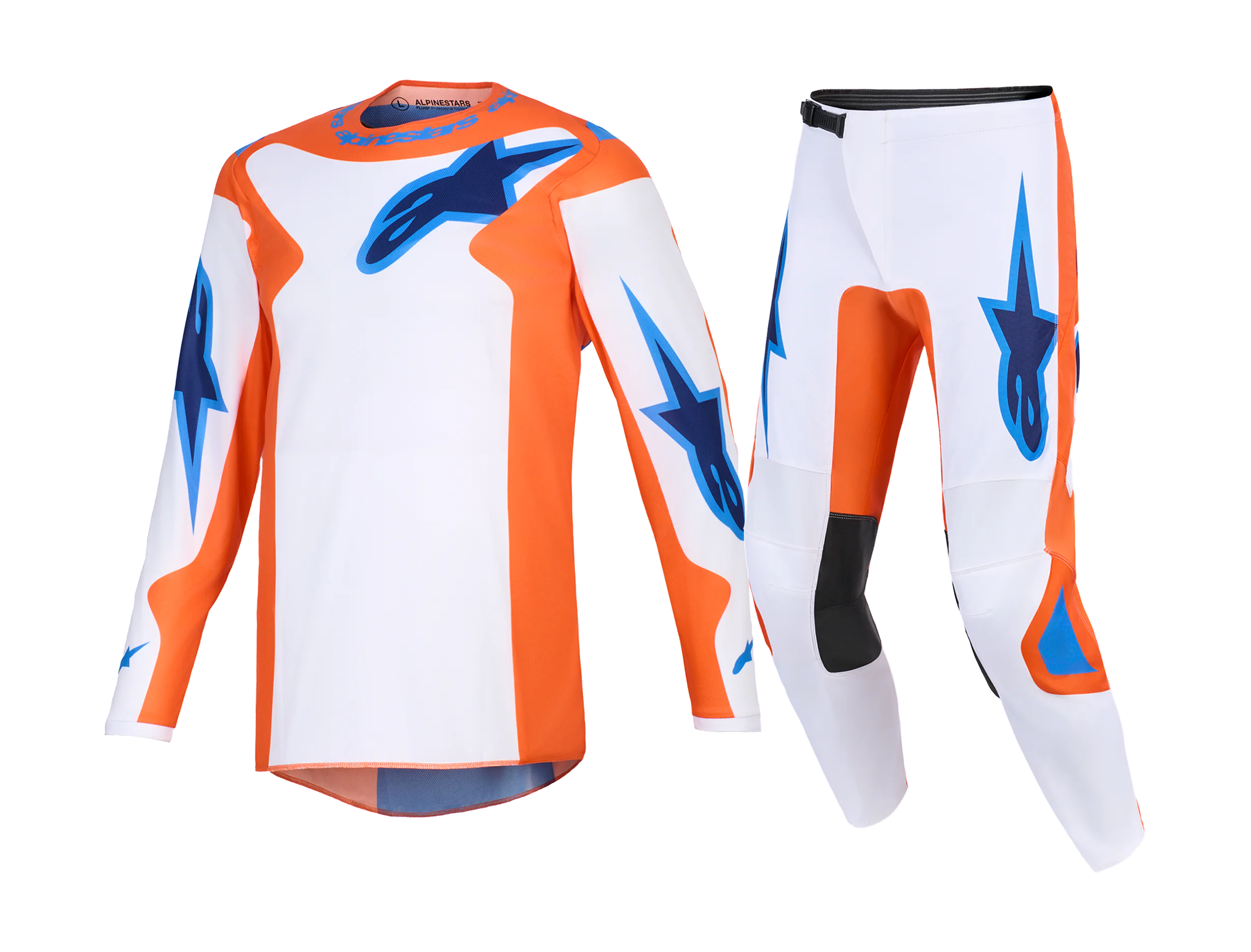 Alpinestars Motocross Gear 2026 Fluid Grid - Orange / Ucla / Blue