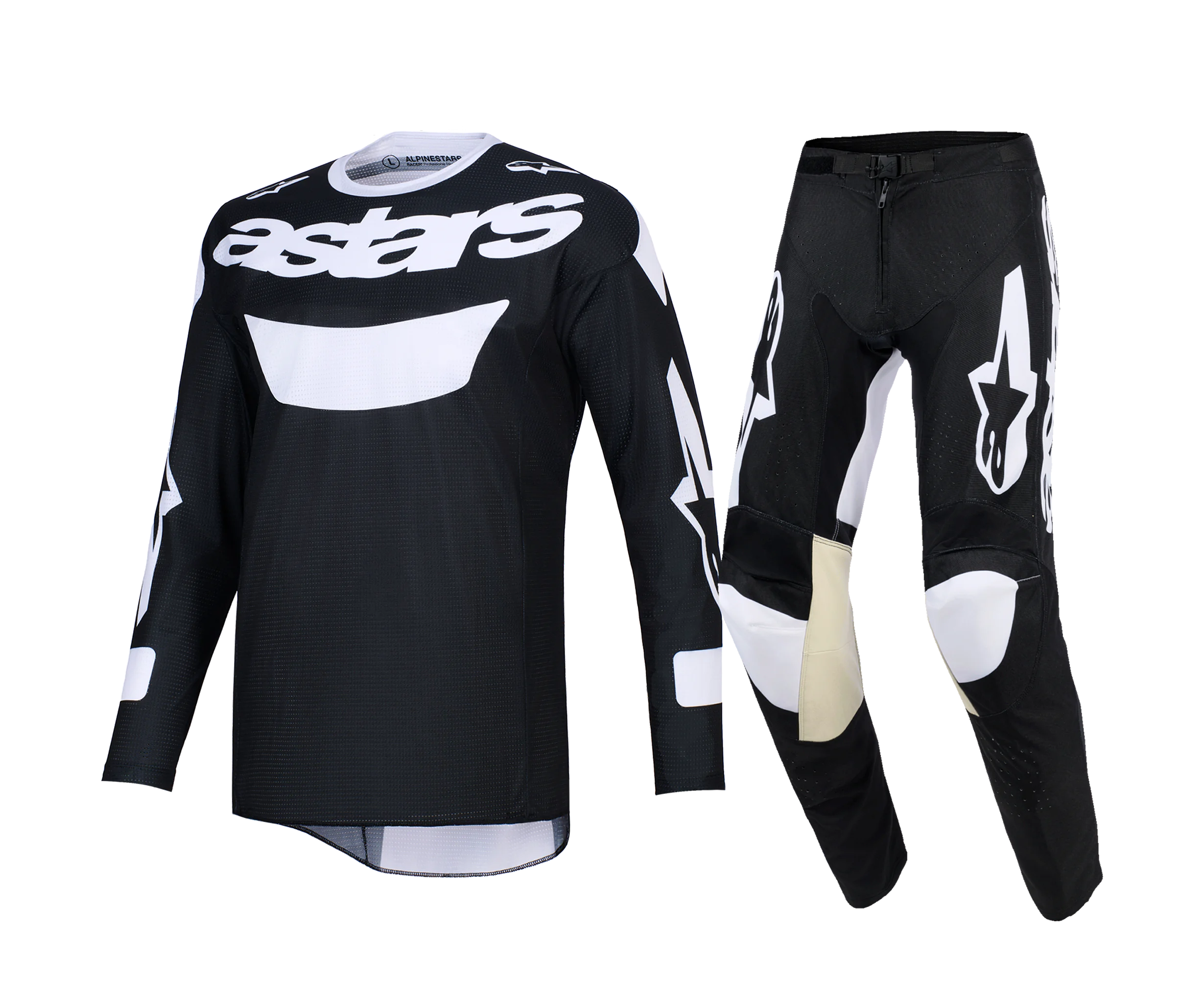 Alpinestars Motocross Gear 2026 Racer Air Riway - Black / White