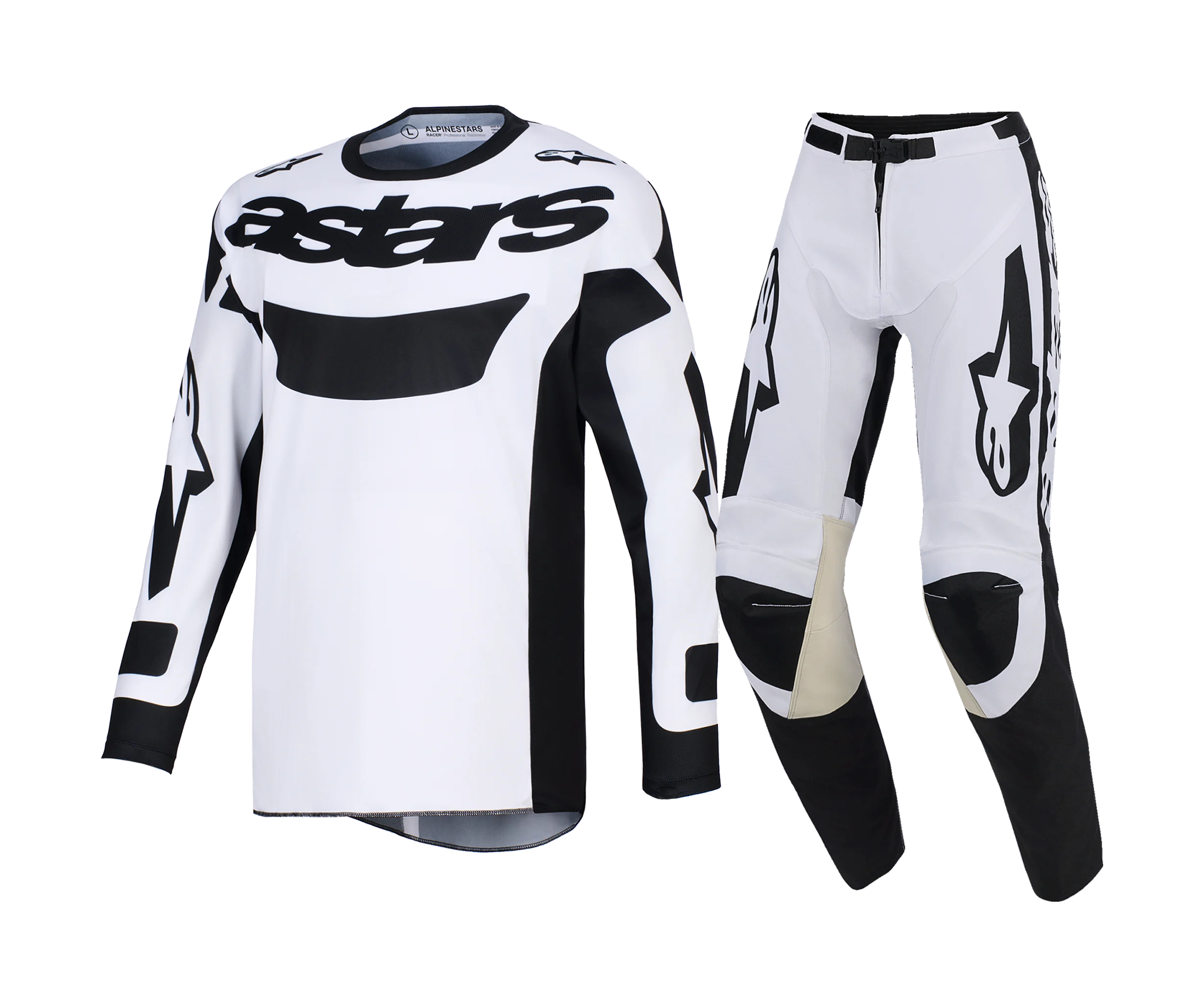 Alpinestars Motocross Gear 2026 Racer Riway - White / Black