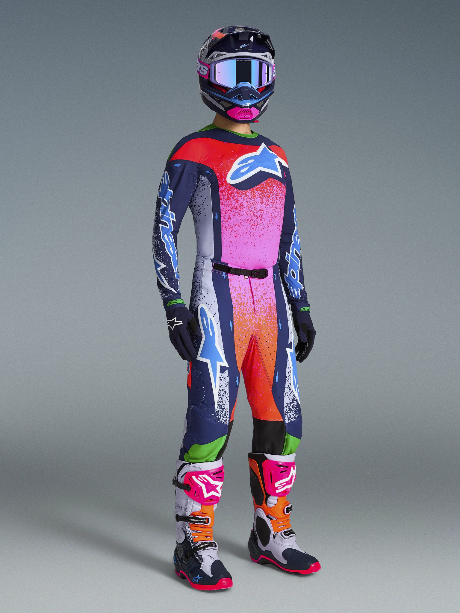 Alpinestars Motocross Gear 2026 Supertech LE Records - Multi