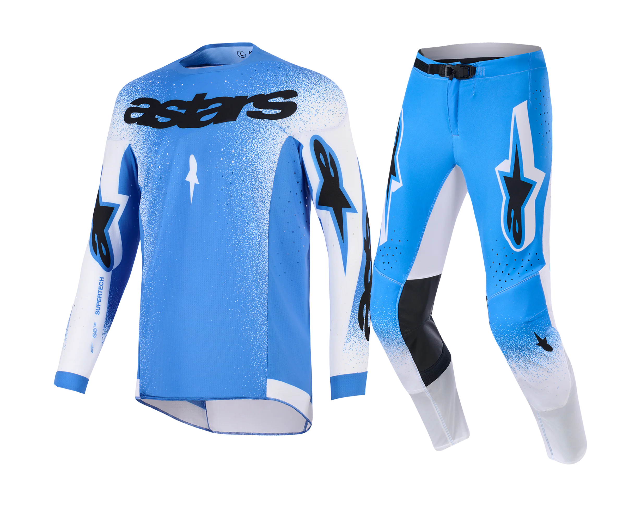 Alpinestars Motocross Gear 2026 Supertech Scenz - Ucla / Blue / White