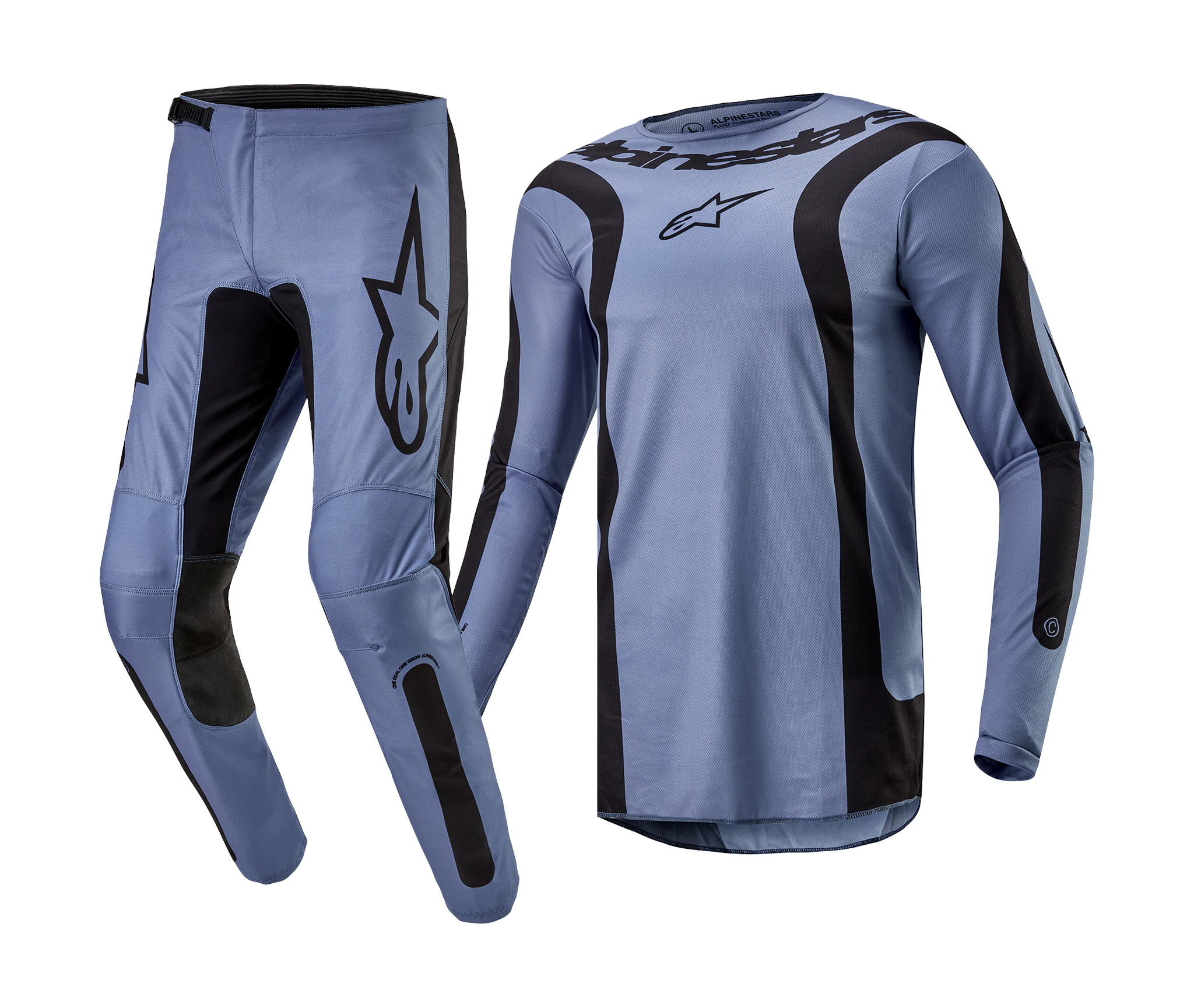 Alpinestars Motocross Gear Fluid Lurv - Light Blue / Black