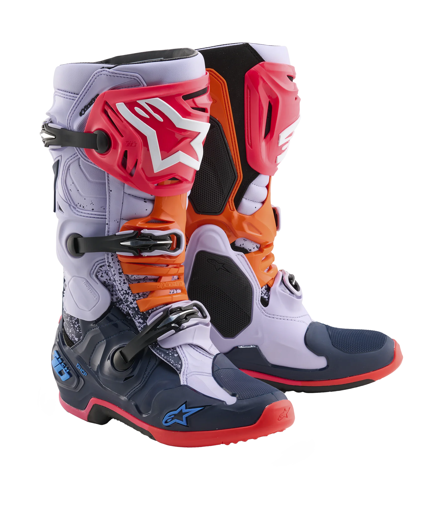 Alpinestars Motocross Boots Tech 10 LE Records - Multi