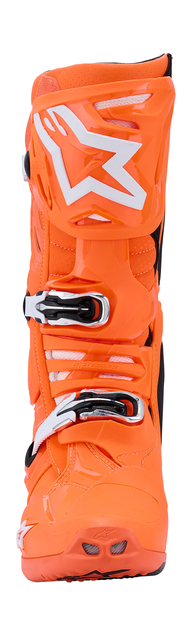 Alpinestars Motocross Boots Tech 10 Supervented - Fluo Orange / Black / White