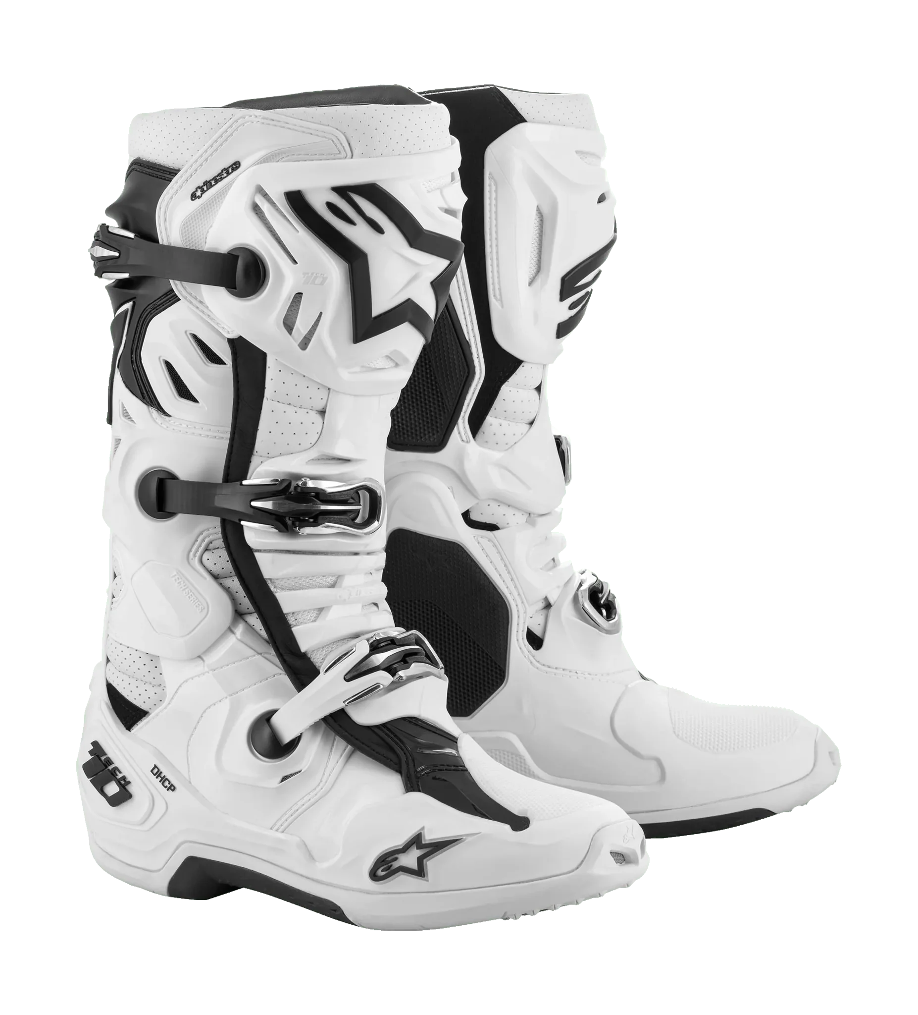 Alpinestars Motocross Boots Tech 10 Supervented - White