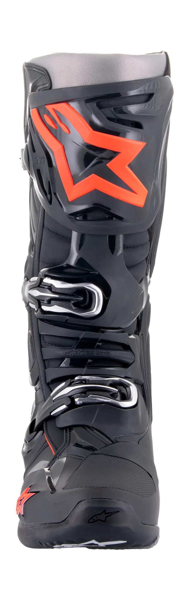 Alpinestars Motocross Boots Tech 10 - Black / Fluo Red