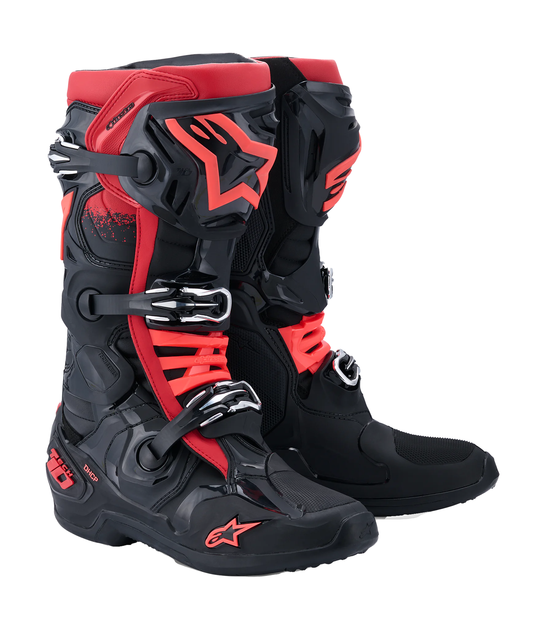 Alpinestars Motocross Boots Tech 10 - Black / Red