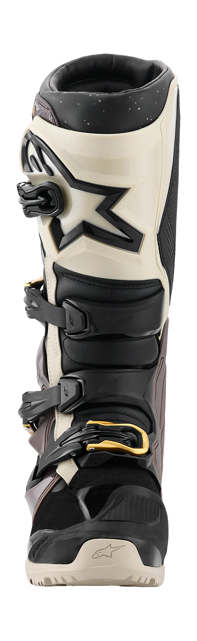 Alpinestars Motocross Boots Tech 7 Enduro Drystar - Black / Dark Grey / Gold