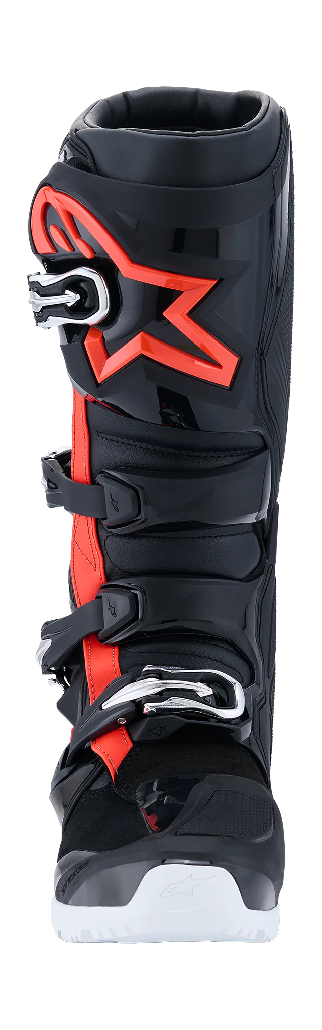 Alpinestars Motocross Boots Tech 7 Enduro Drystar - Black / Fluo Red / White