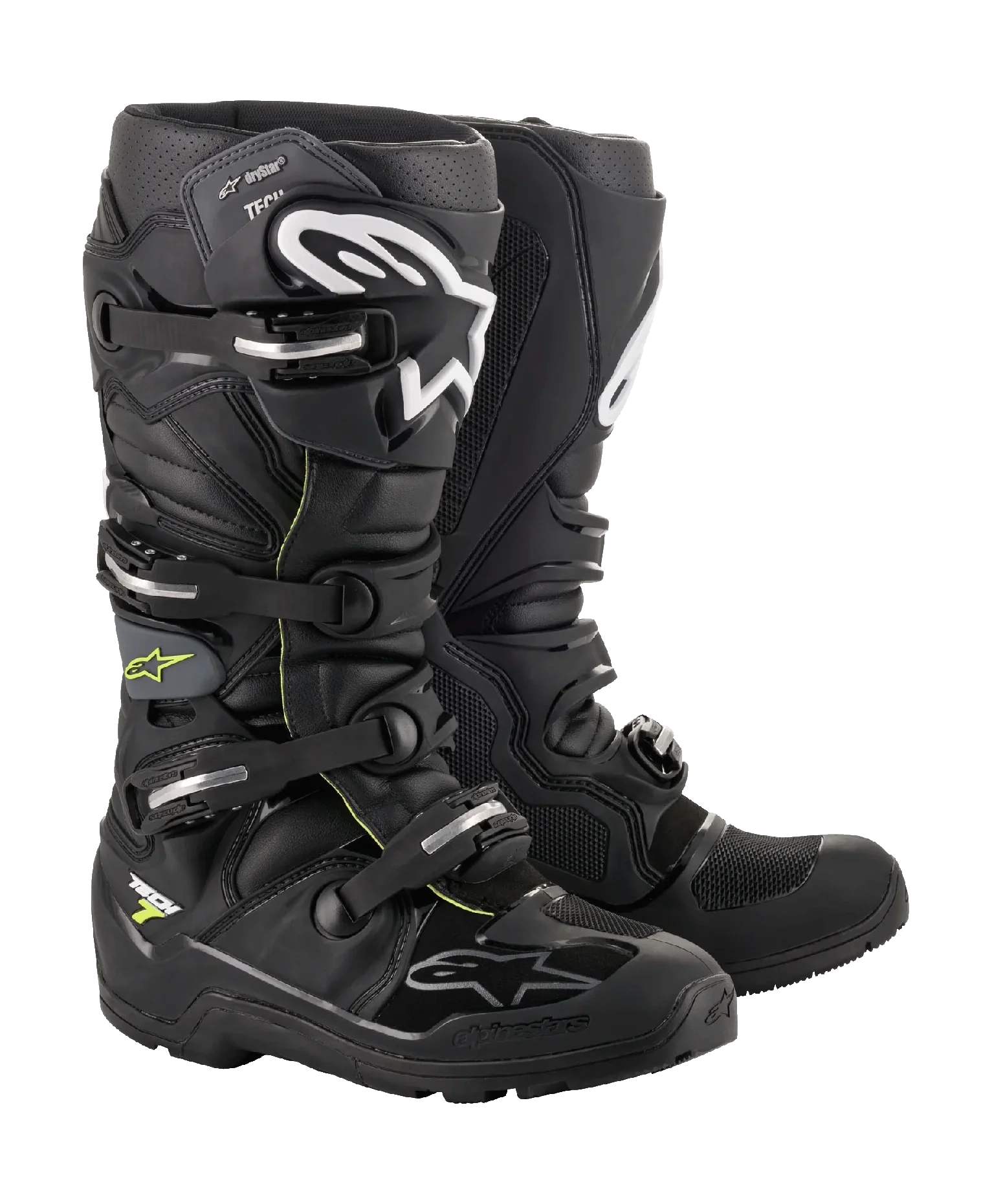 Alpinestars Motocross Boots Tech 7 Enduro Drystar - Black / Grey