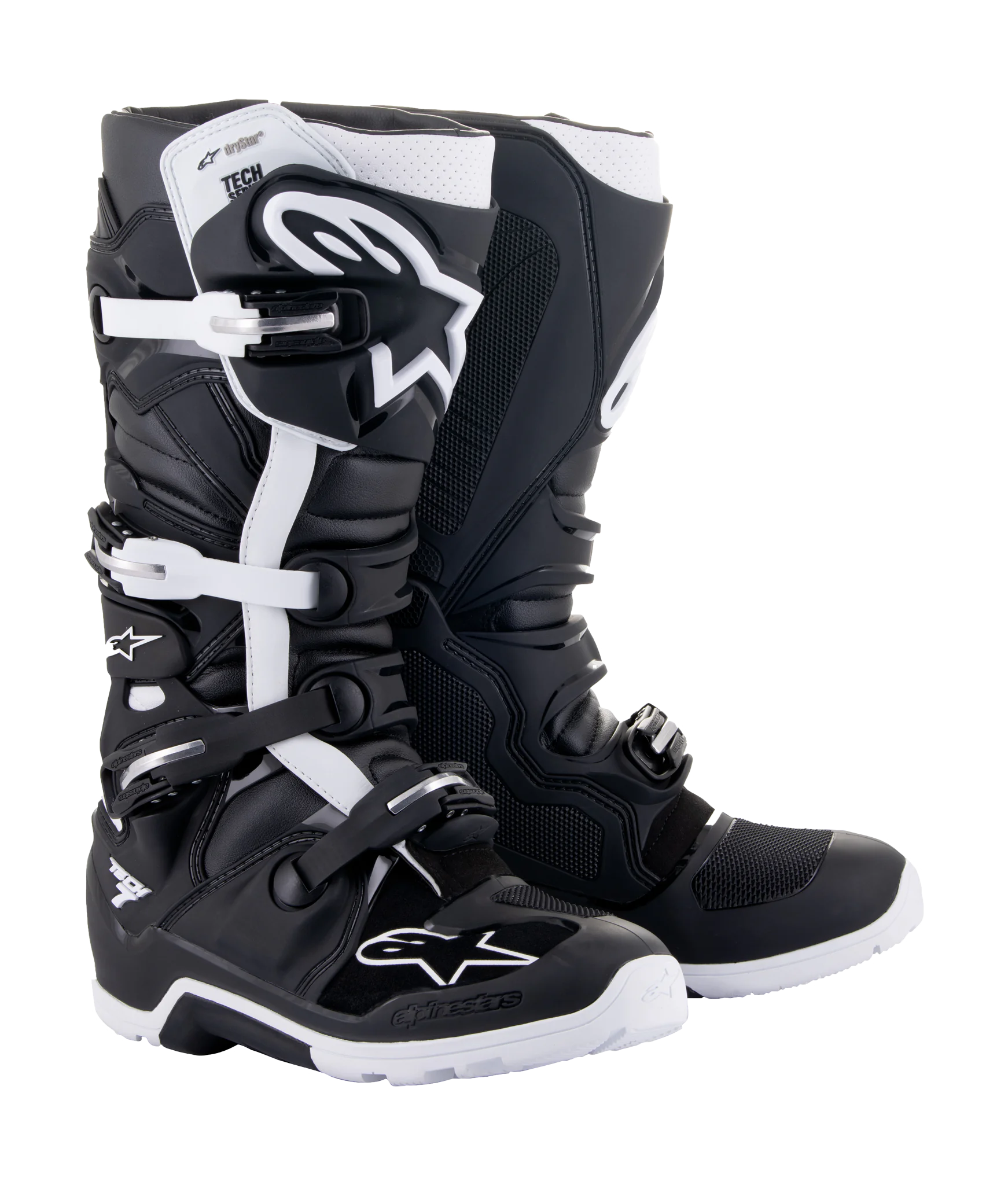 Alpinestars Motocross Boots Tech 7 Enduro Drystar - Black / White