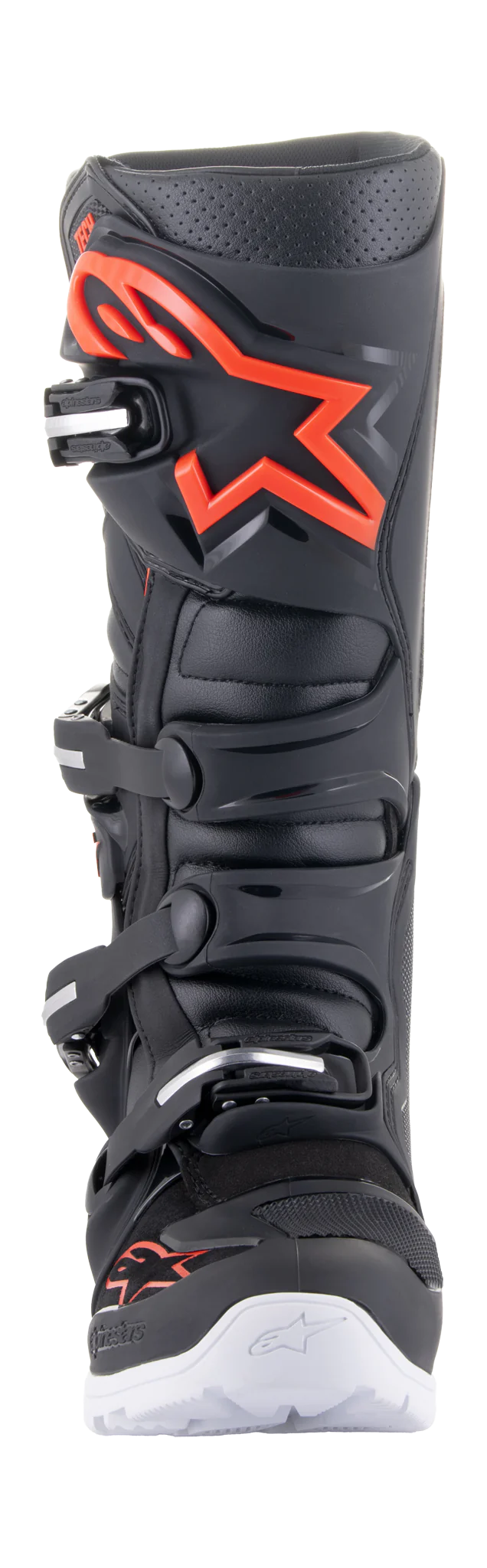 Alpinestars Motocross Boots Tech 7 Enduro - Black / Fluo Red