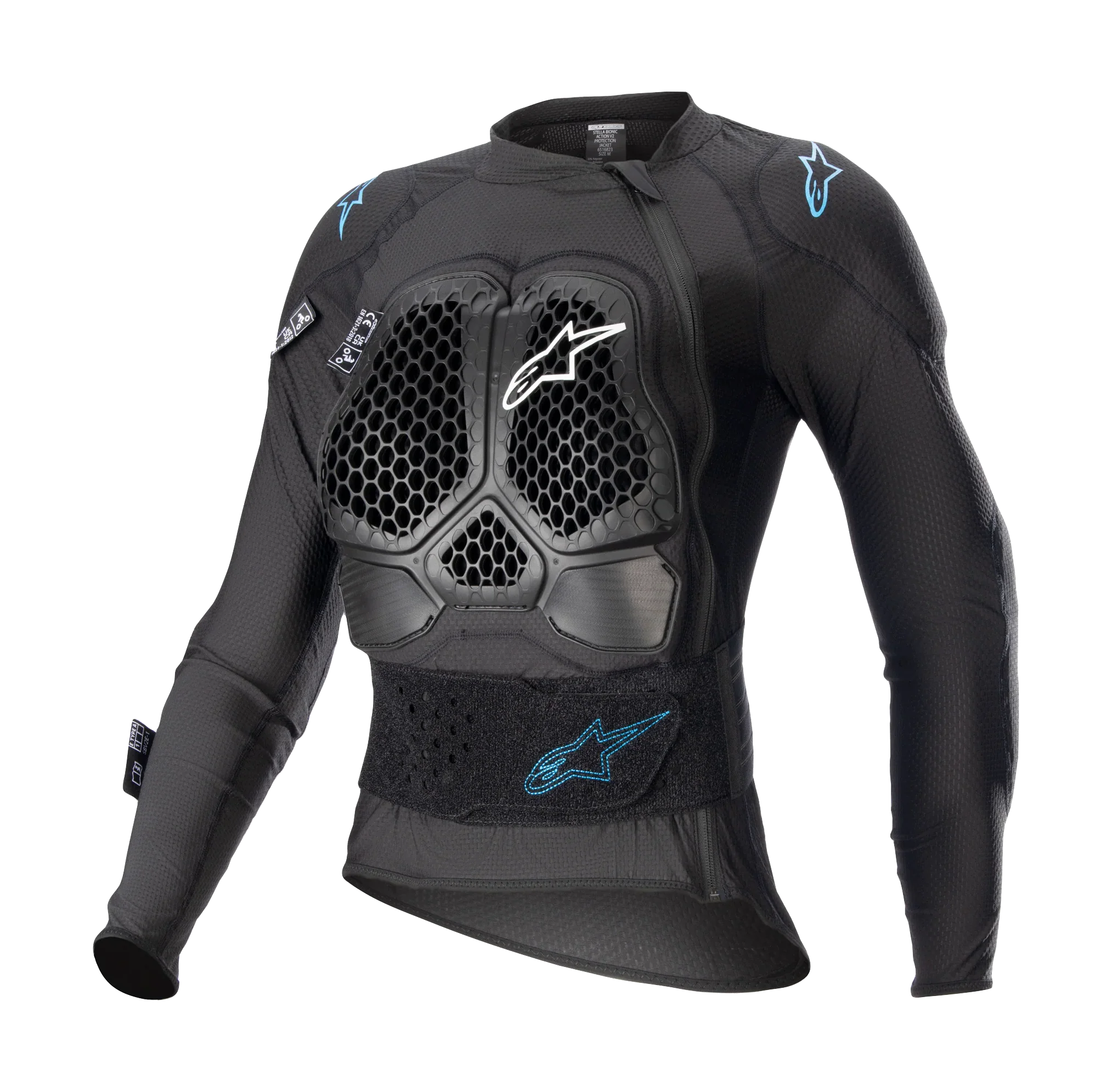 Alpinestars Women Chest Protector Vest Stella Bionic Action V2 - Black / Cyan
