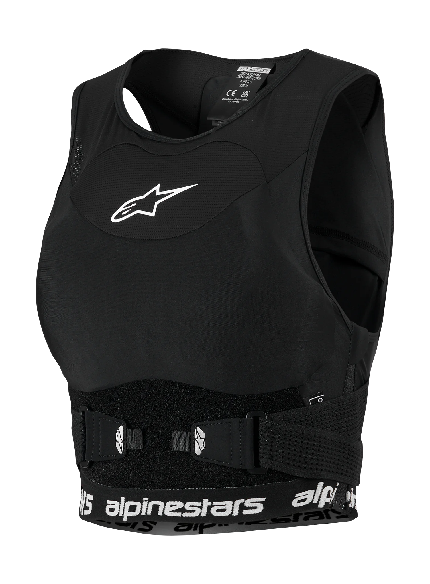 Alpinestars Women Chest Protector Soft Stella Plasma - Black / White
