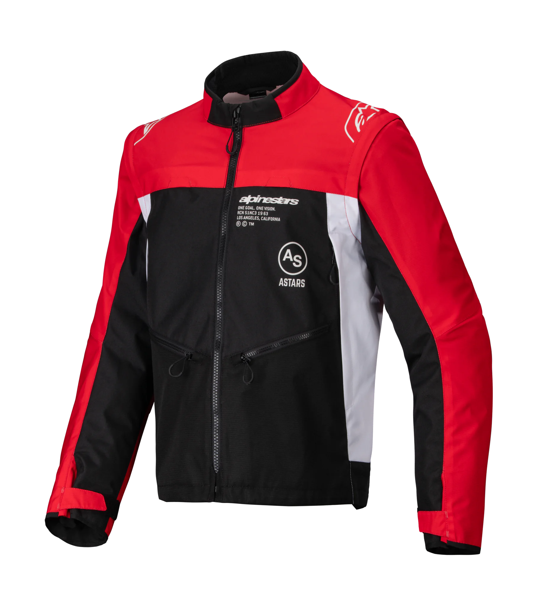 Alpinestars Enduro Jacket Pro-Dura - Black / Red / White
