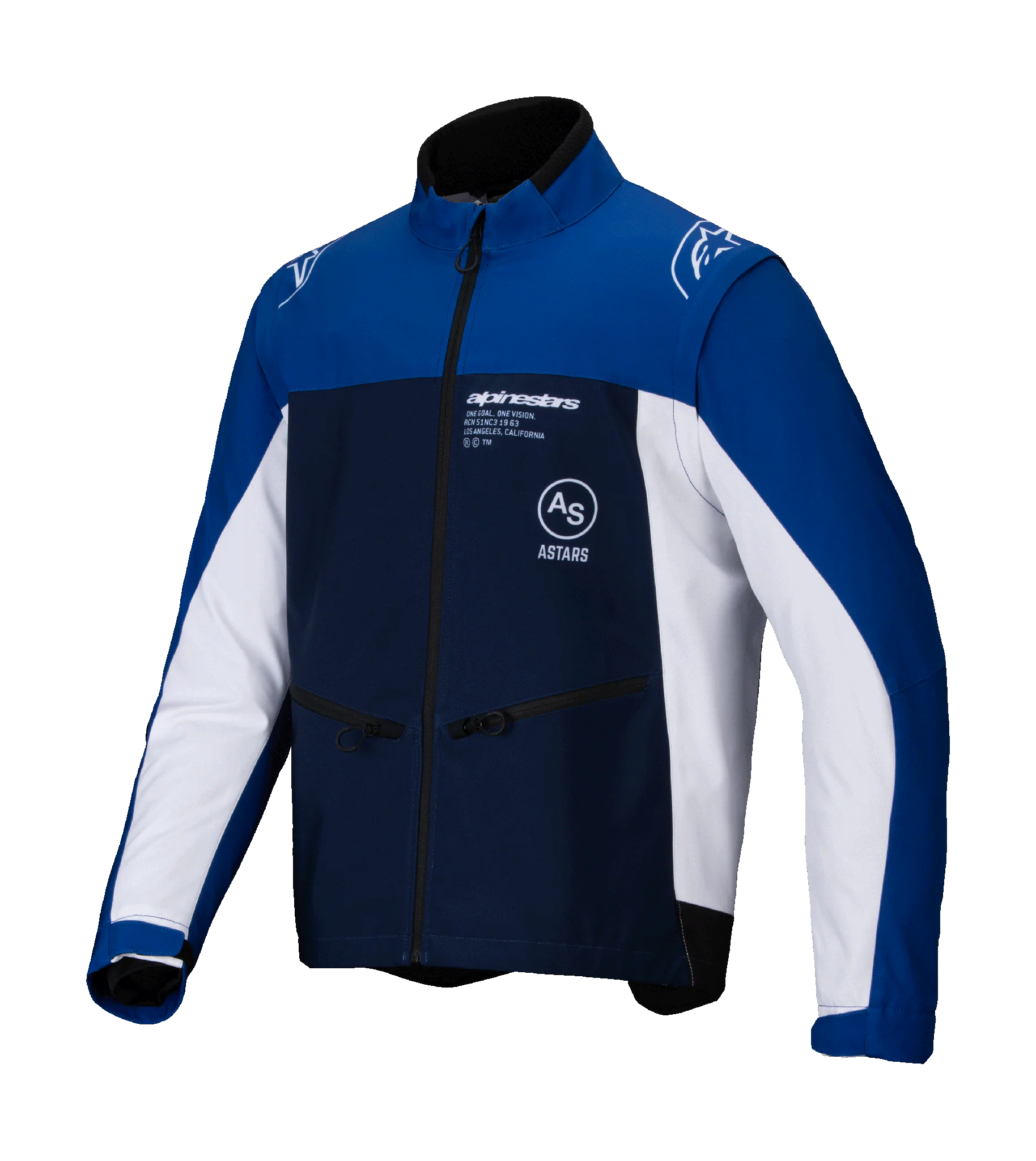 Alpinestars Enduro Jacket Softshell Lite-Dura - Navy / Blue / White