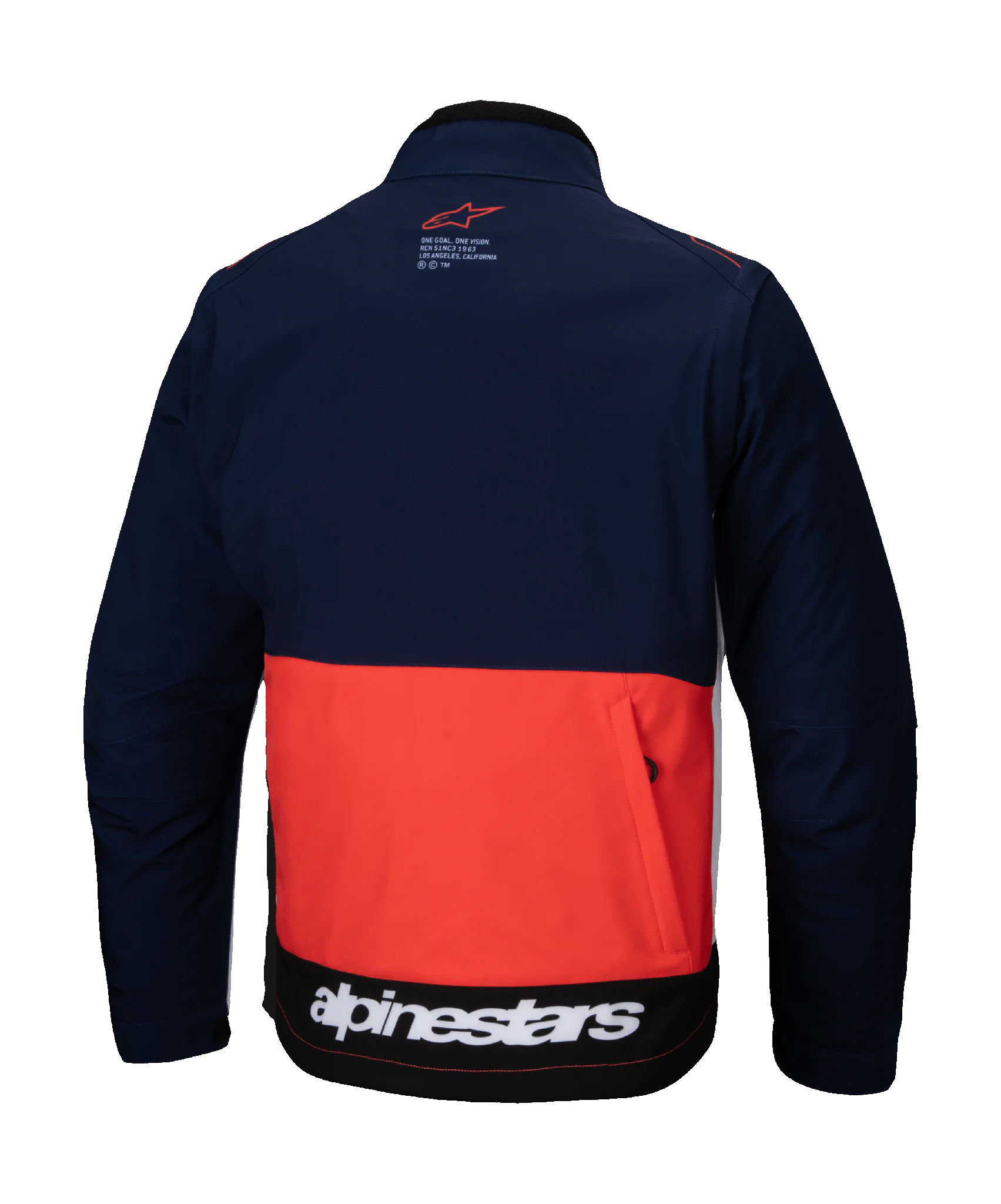 Alpinestars Enduro Jacket Softshell Lite-Dura - Navy / Orange / White