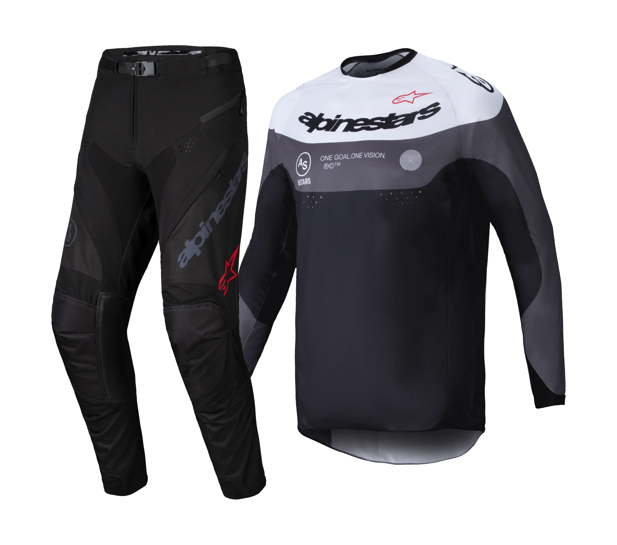 Alpinestars Enduro Gear Pro-Dura - Black / White