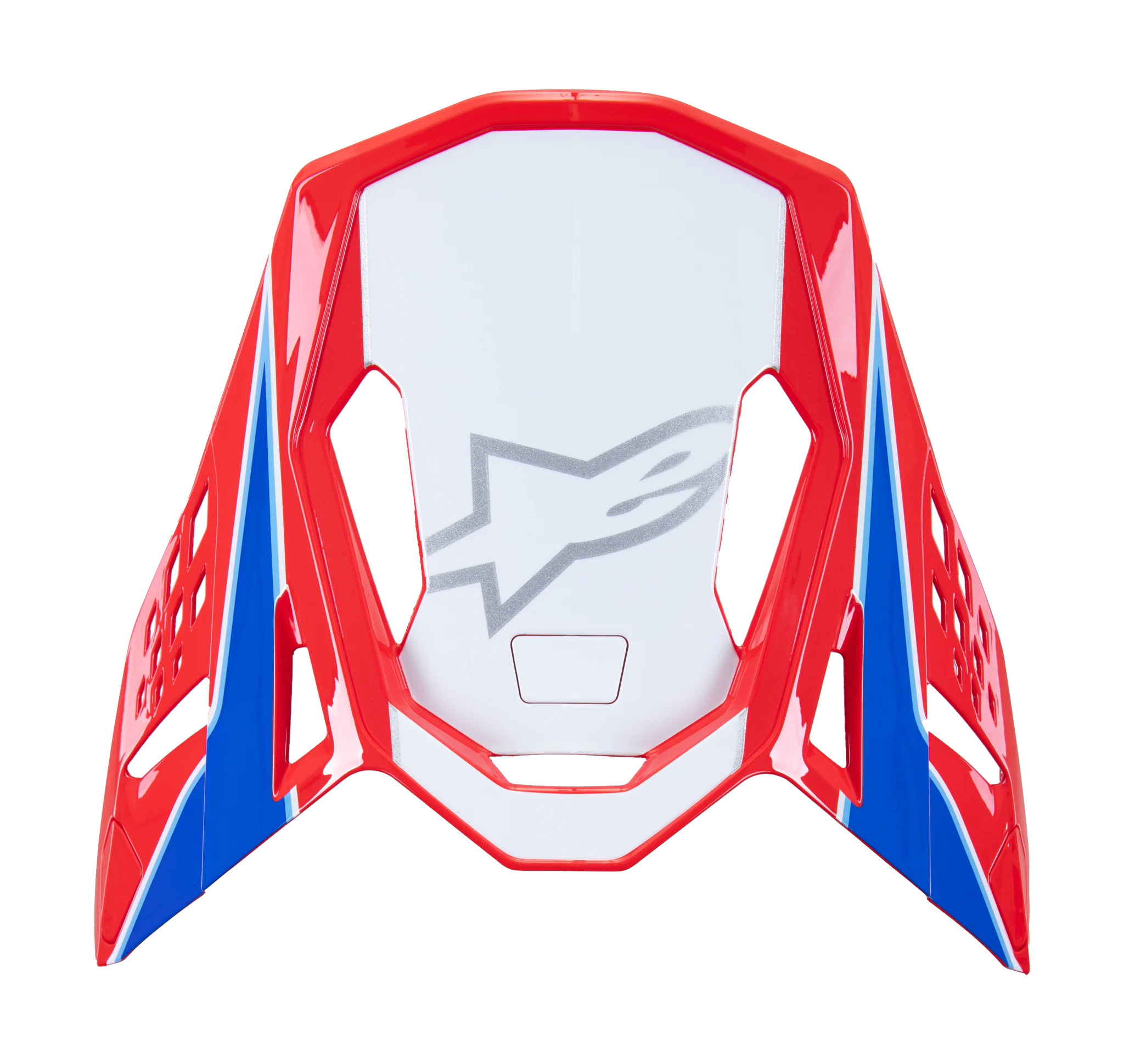 Alpinestars Helmet Visor S-M10 Aeon - Gloss Red / Blue