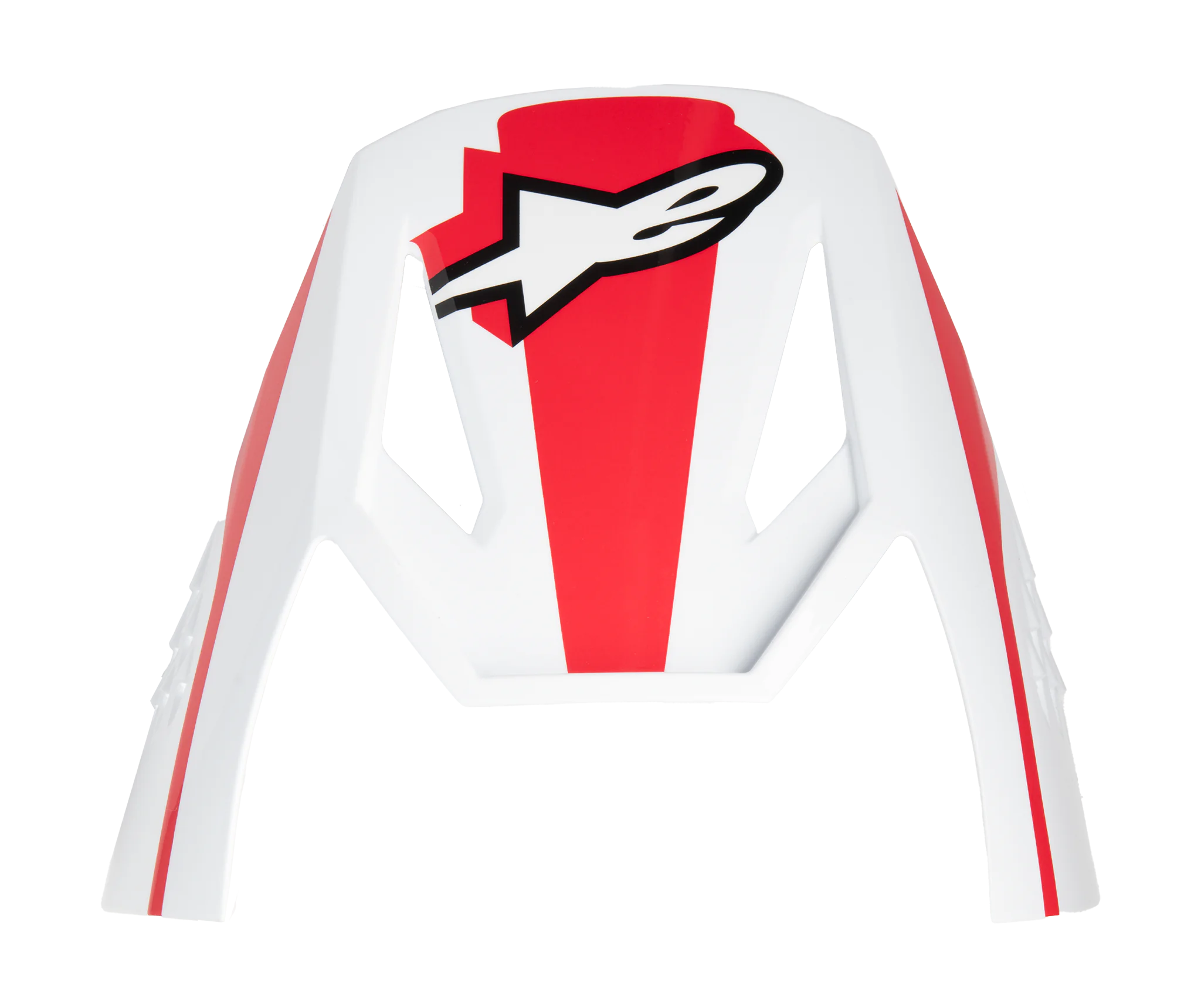 Alpinestars Helmet Visor S-M3 Heat - Red / White / Black