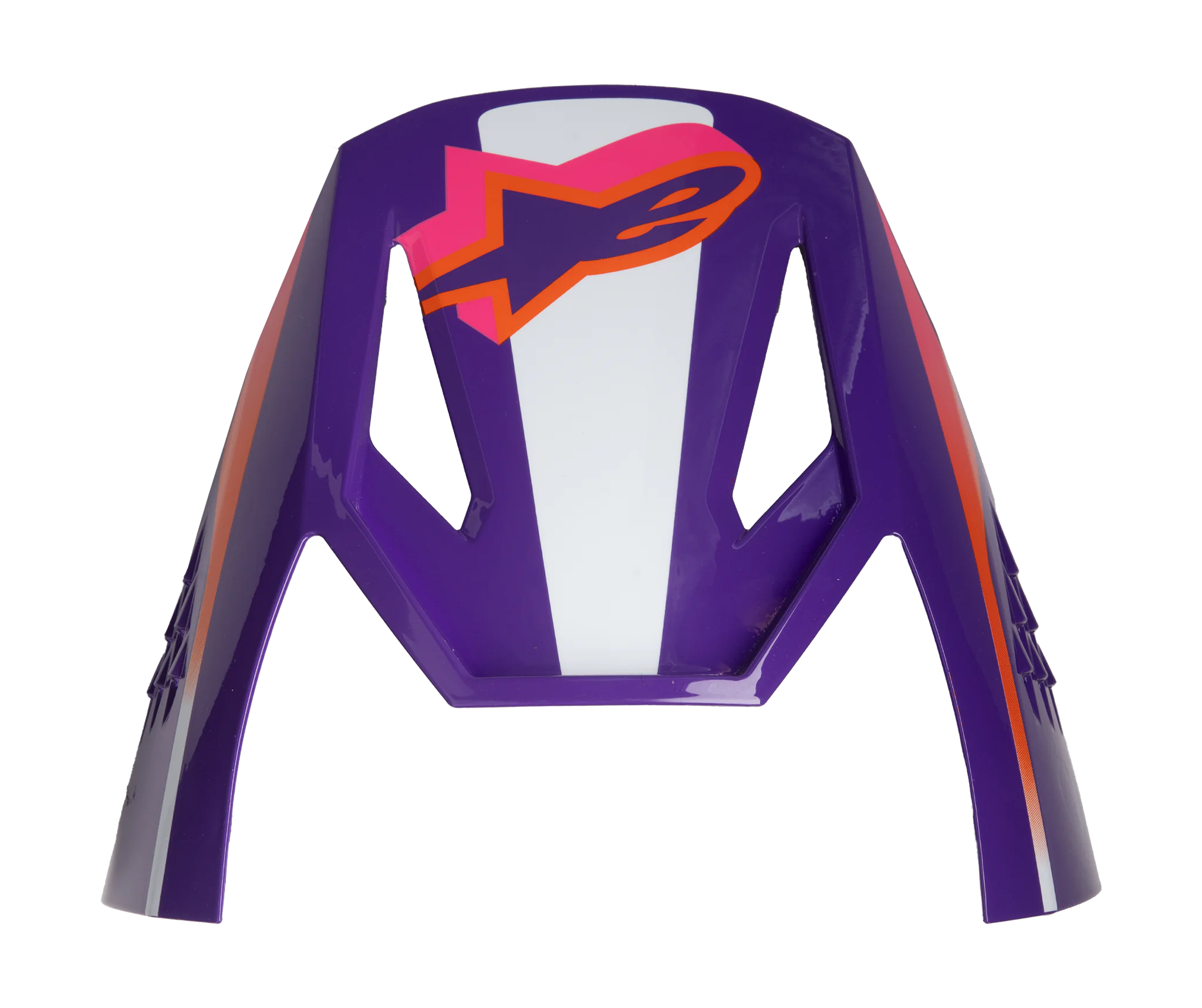 Alpinestars Helmet Visor S-M3 Heat - White / Purple / Pink