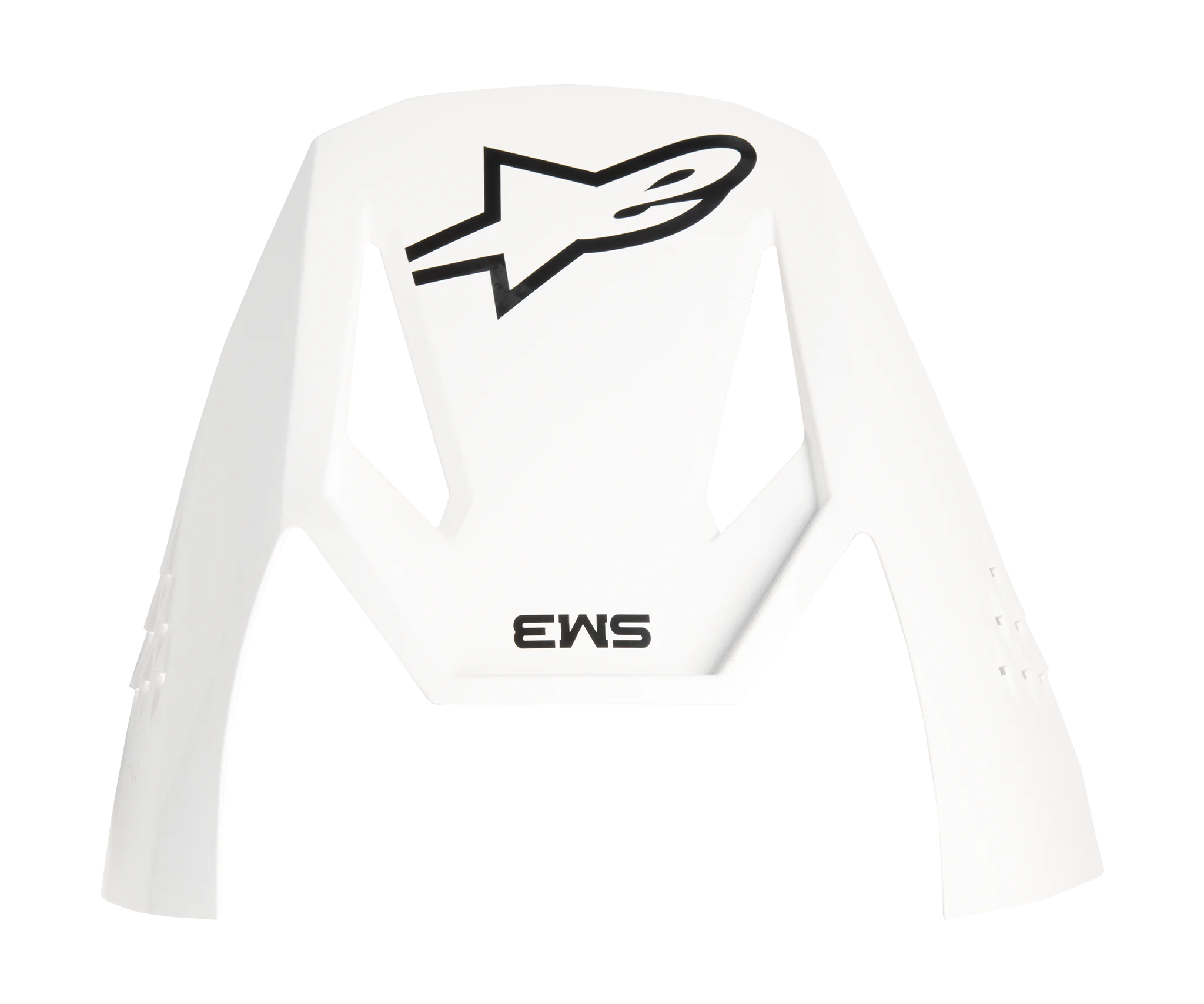 Alpinestars Helmet Visor S-M3 Solid - Gloss White