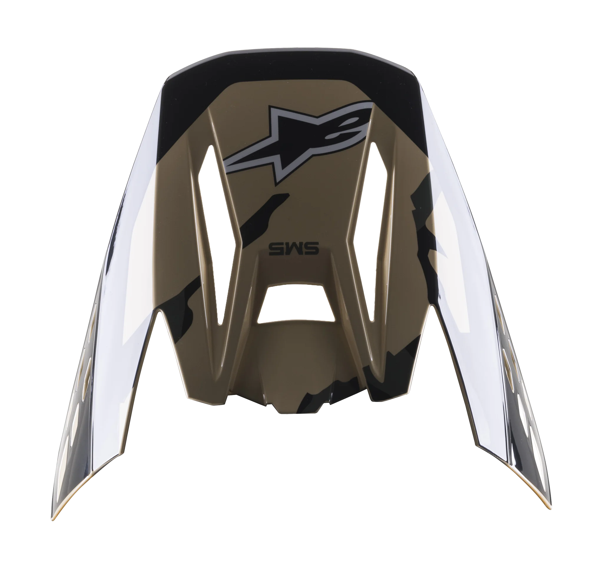 Alpinestars Helmet Visor S-M5 22.05 Rover - Sand / Tangerine / Camo