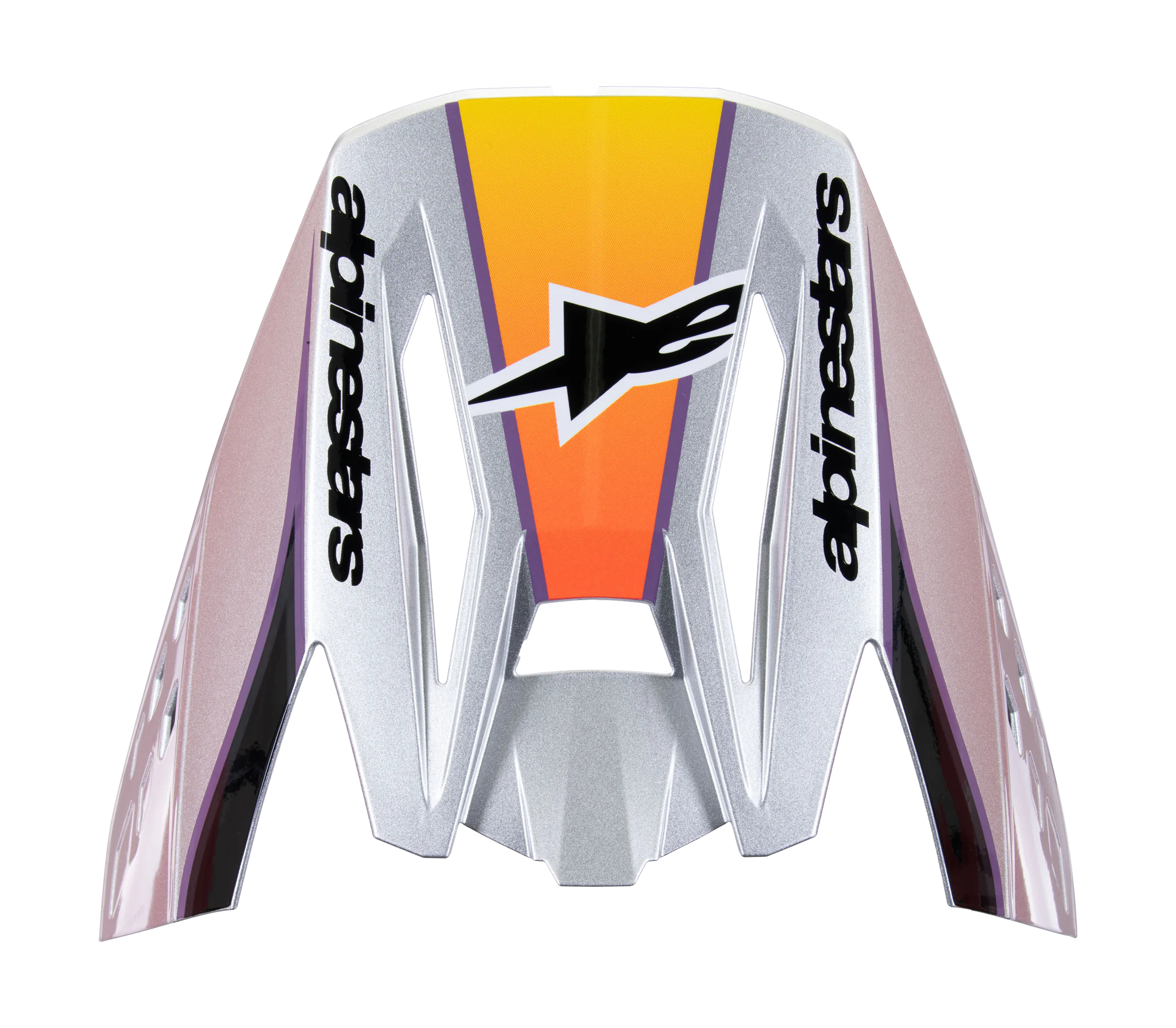 Alpinestars Helmet Visor S-M5 Sail - Gloss Violet / Black / Silver