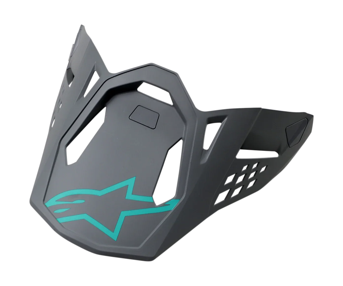 Alpinestars Helmet Visor S-M8 22.05 Radium - Grey / Matte Teal