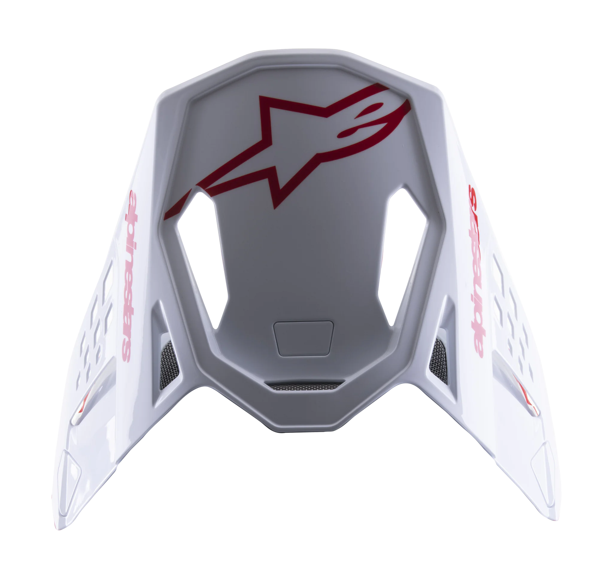 Alpinestars Helmet Visor S-M8 Radium 2 - Red / White