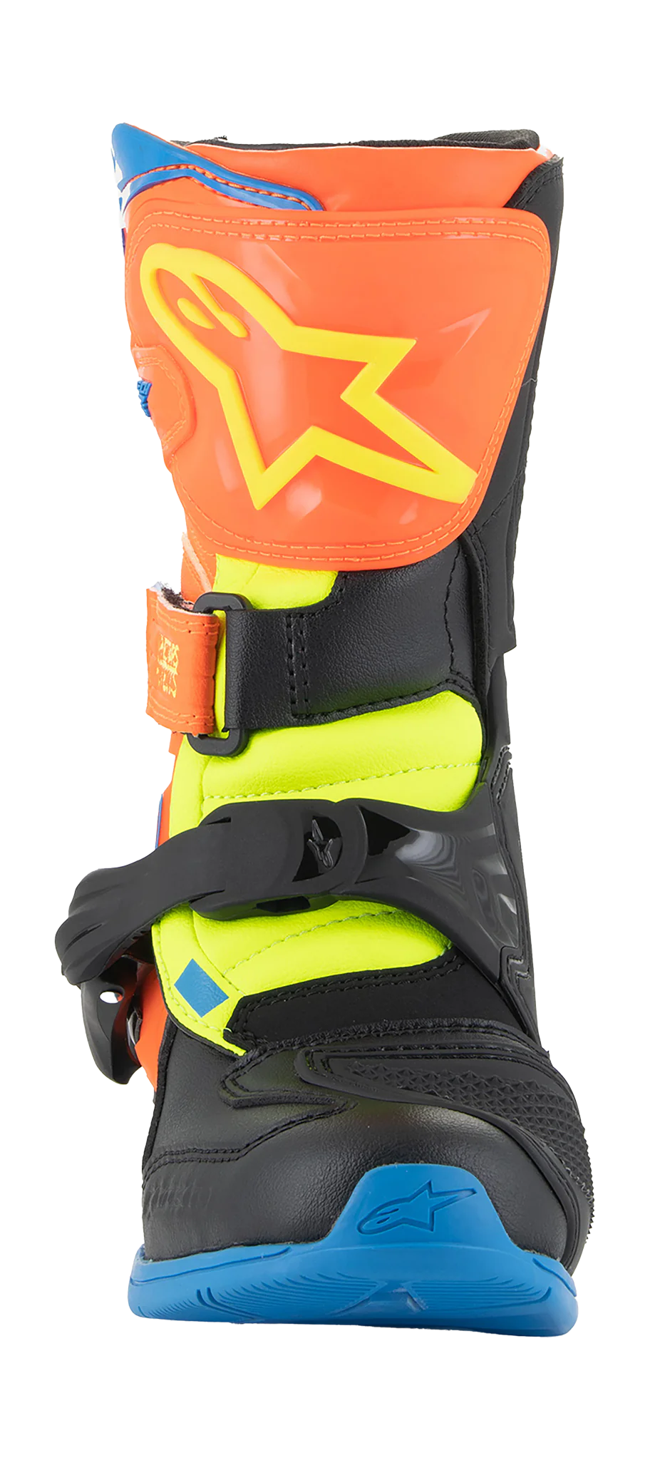 Alpinestars Kids Motocross Boots Tech 3S - Fluo Orange / Blue / Fluo Yellow