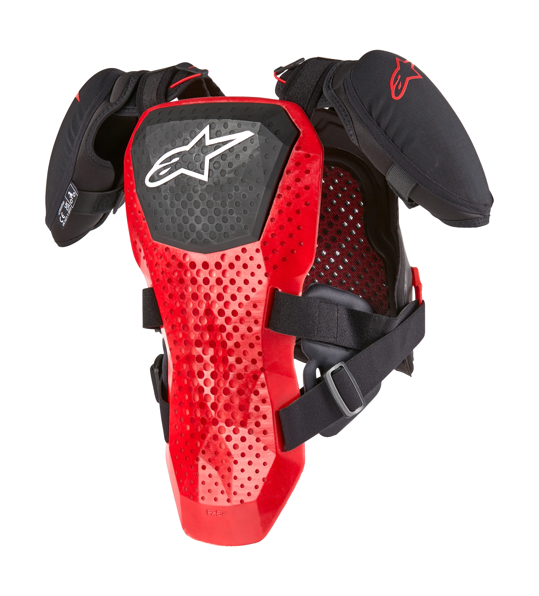 Alpinestars Youth Chest Protector A-5 S V2 - Black / White / Red