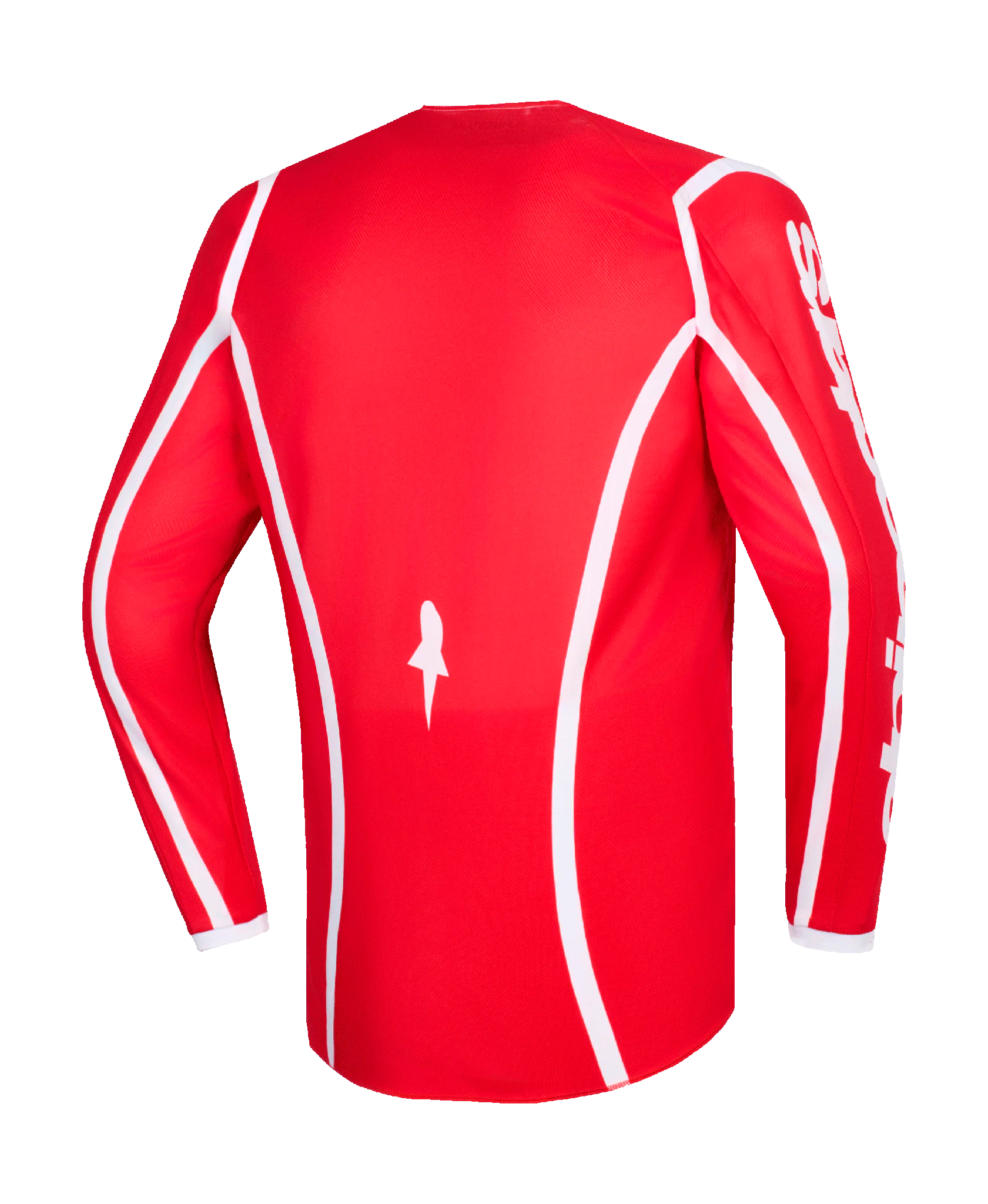 Alpinestars Youth Motocross Jersey 2026 Fluid Apex - Red / White
