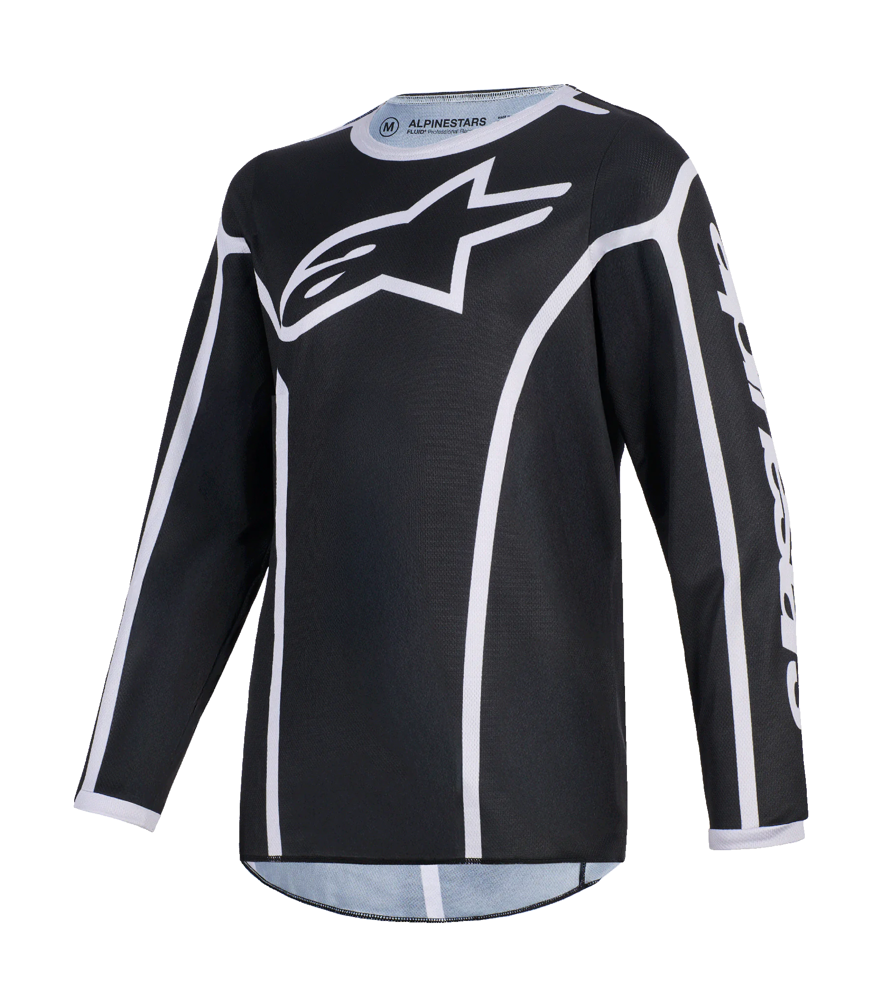 Alpinestars Youth Motocross Gear 2026 Fluid Apex - Black / Grey