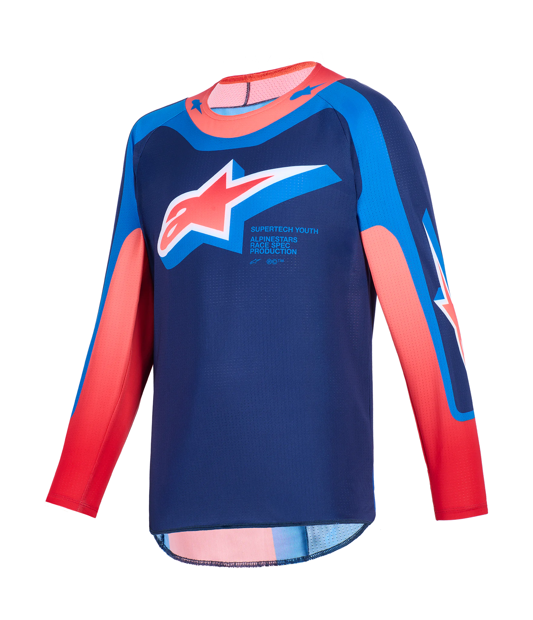 alpinestars-kinder-cross-shirt-2026-supertech-vista-donker-navy-hot-coral-cobalt-1.png