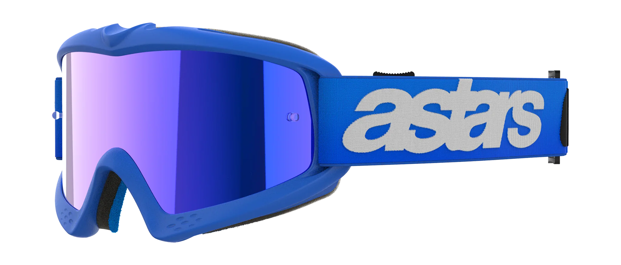 Alpinestars Youth Motocross Goggle Vision Blaze - Blue - Mirror Blue