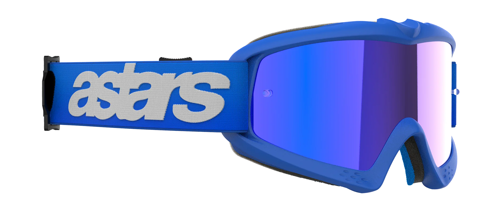 Alpinestars Youth Motocross Goggle Vision Blaze - Blue - Mirror Blue