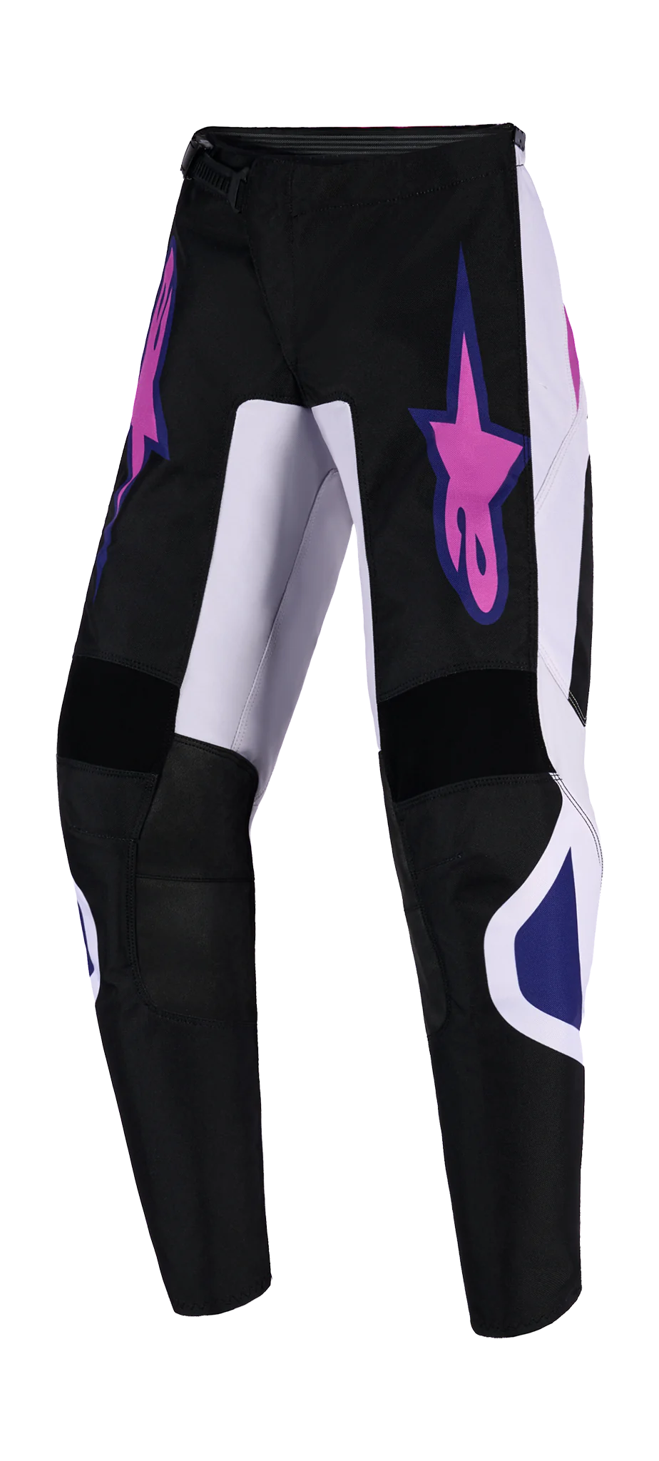 Alpinestars Youth Motocross Pants 2026 Fluid Grid - Black / Light Grey / Purple
